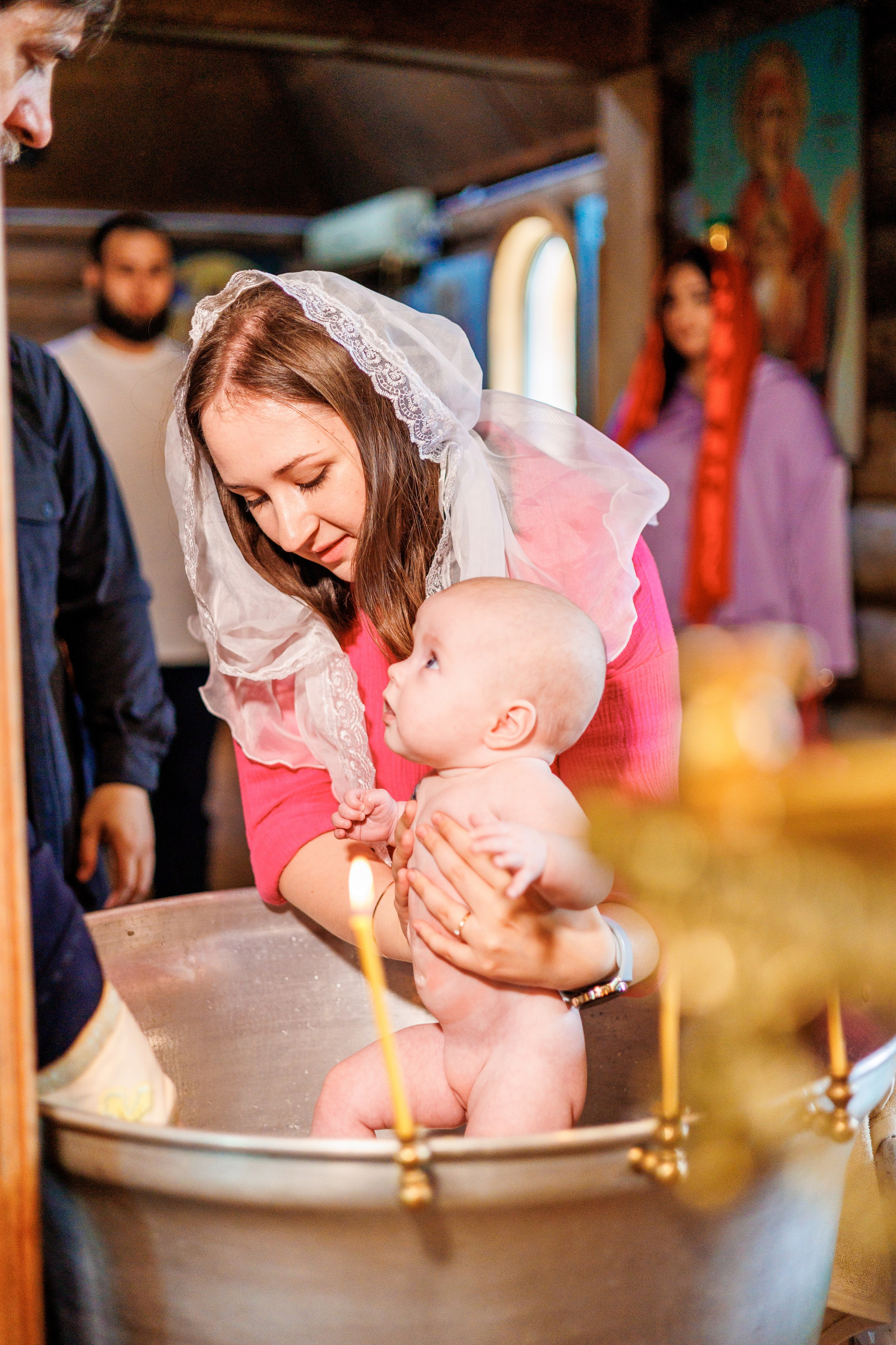 Крещение близняшек. Свадебный и семейный фотограф в Армавире