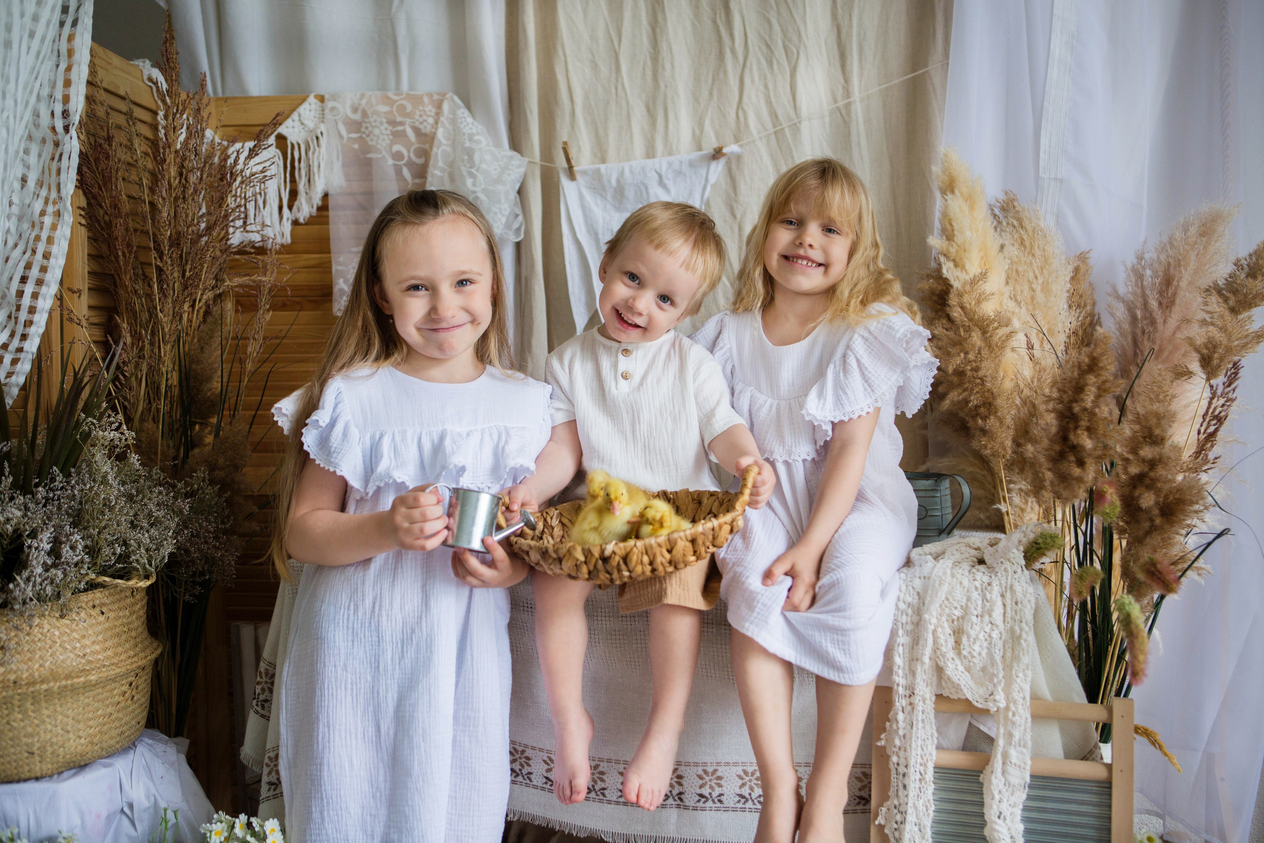 Стирка с утятами. Студия «Mestone». Свадебный семейный и детский фотограф в Краснодаре Карина Федоровская