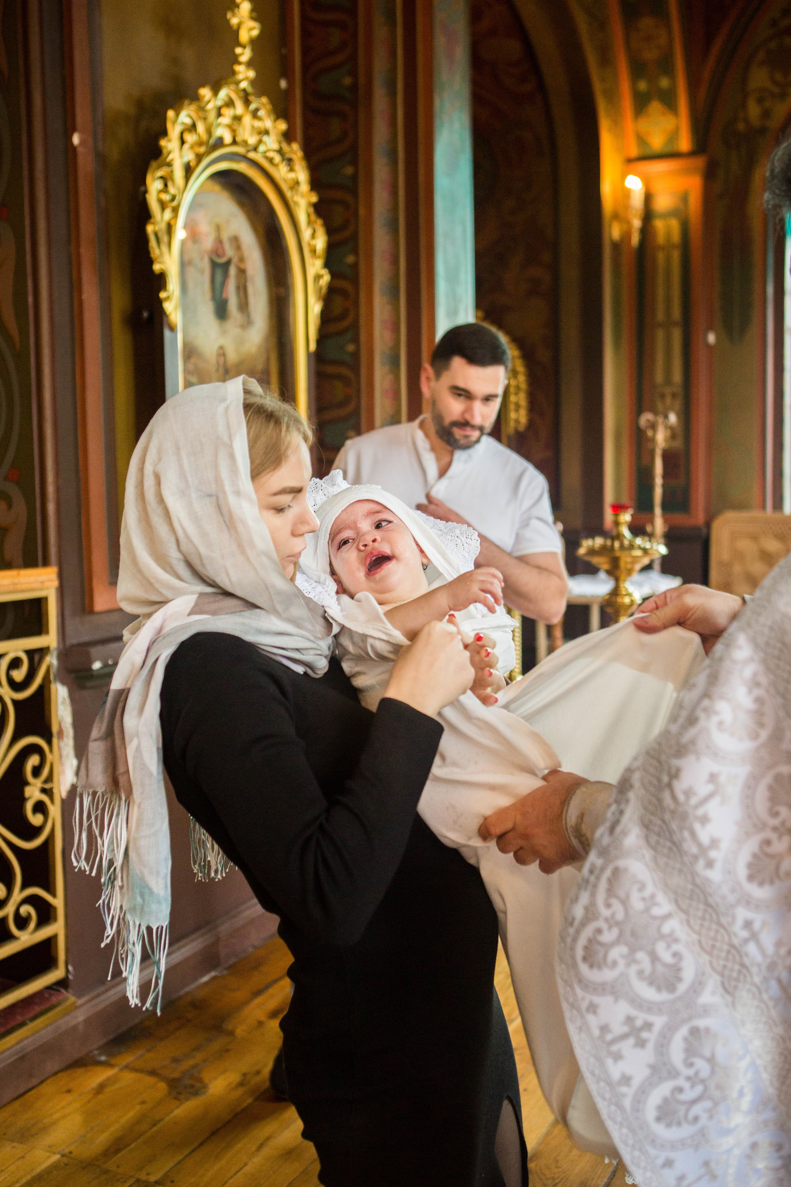 Крещение Елизаветы. Свято-Троицкий Собор. Свадебный семейный и детский фотограф в Краснодаре Карина Федоровская