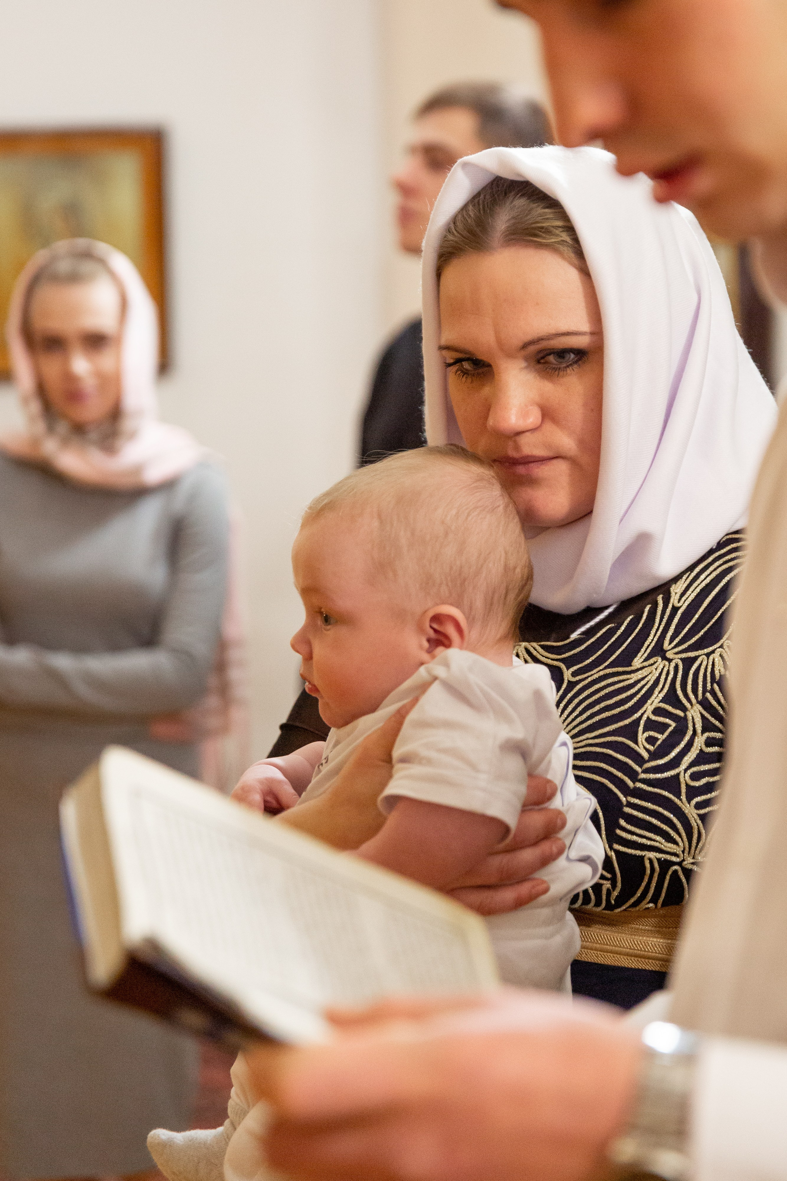 Таинство крещения. Фотограф Комаров Сергей