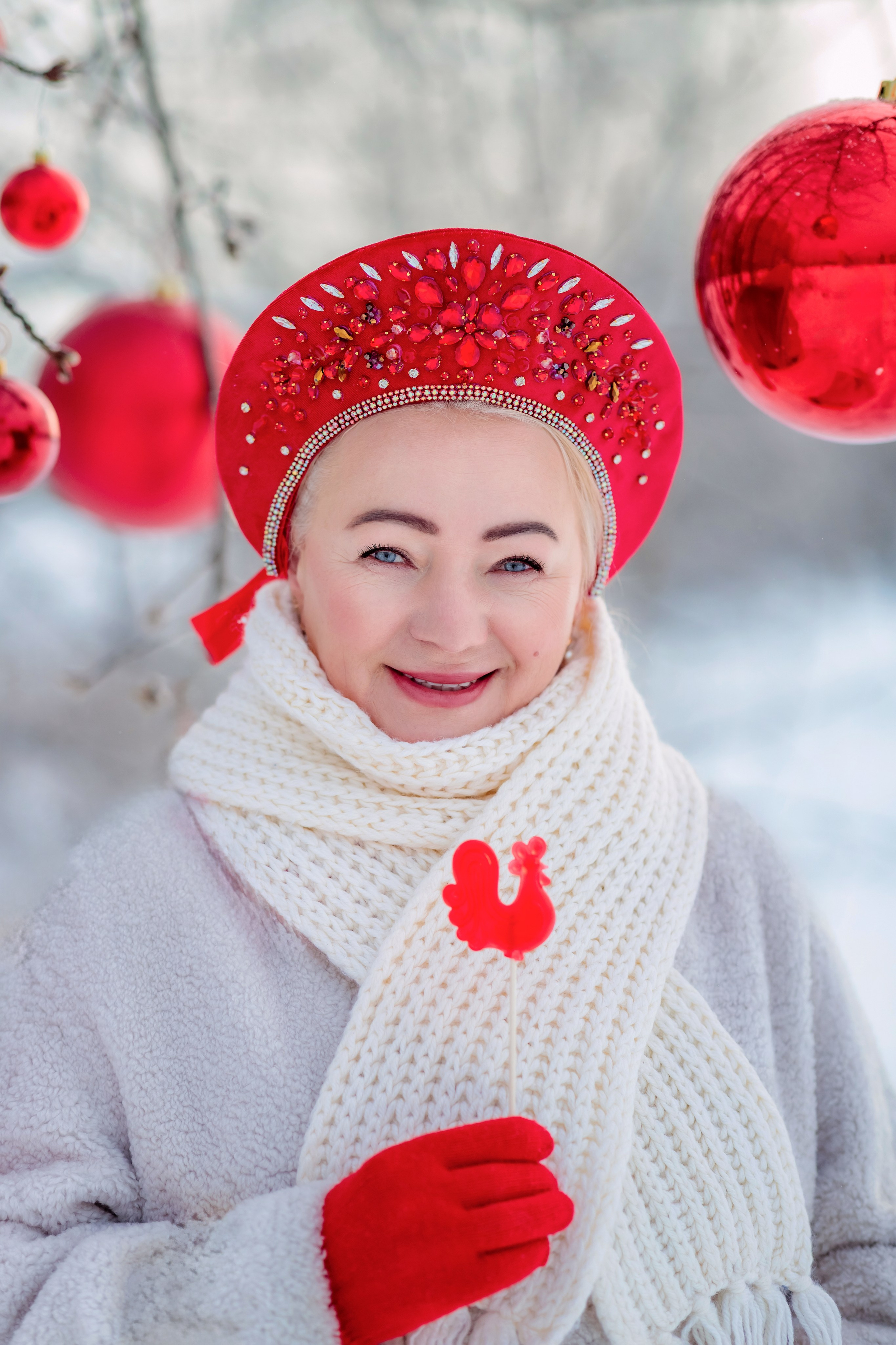 Фотопроект «Красные ШАРЫ». Фотограф Алина Лебедь