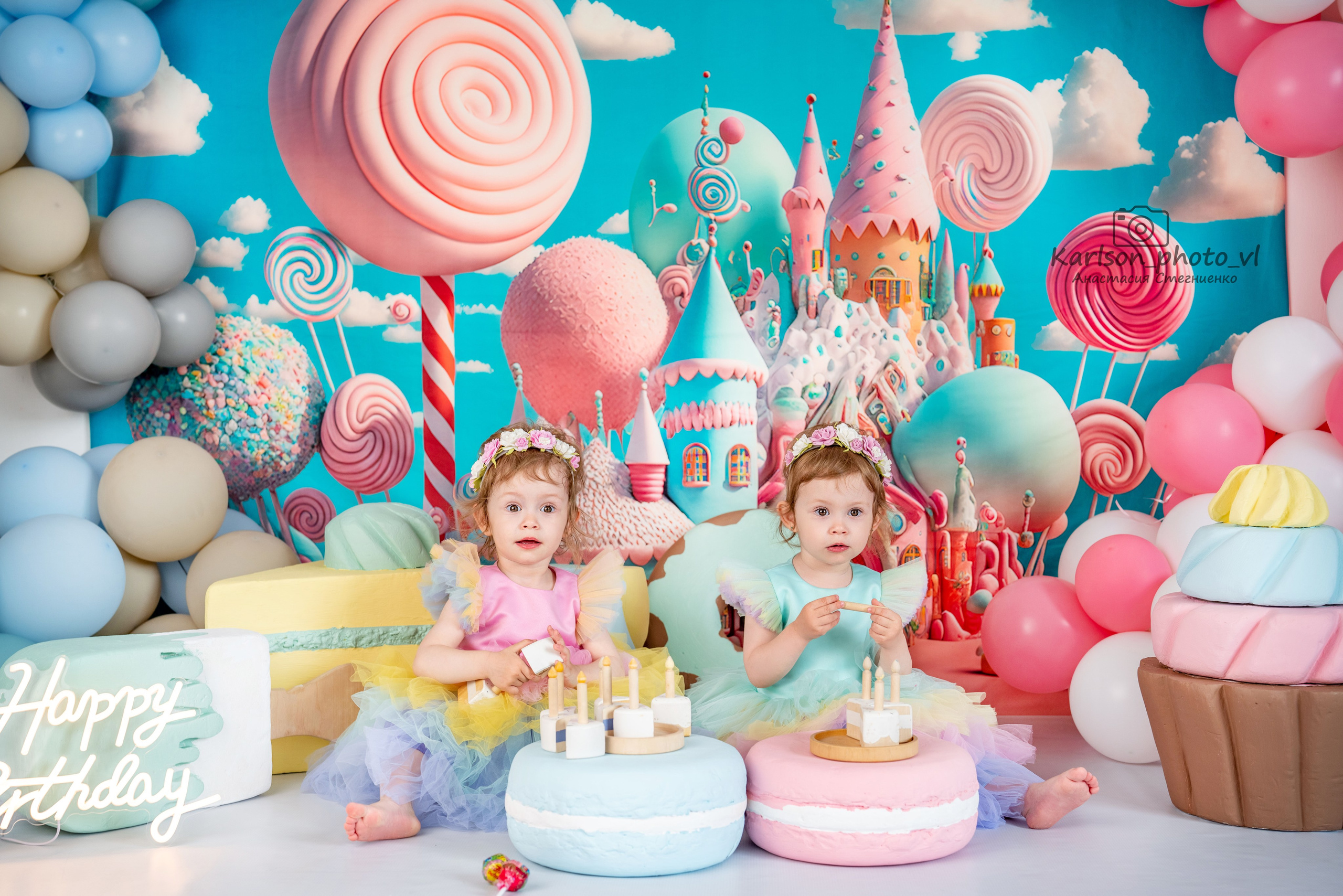 Двойняшки. Детский и семейный фотограф в Москве Анастасия Стегниенко