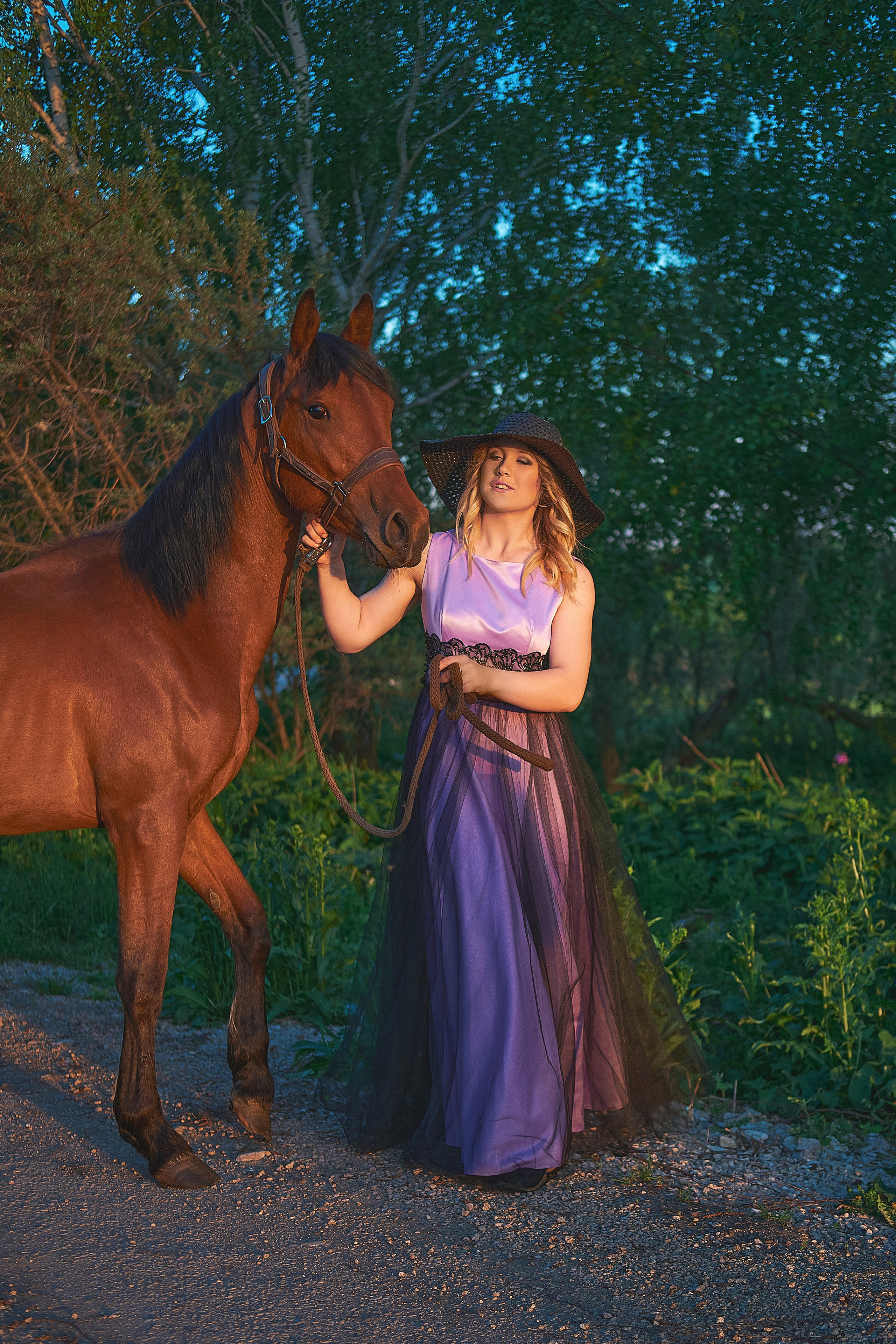 С лошадьми. Семейный и портретный фотограф в Новомосковске и Узловой Михеева Татьяна