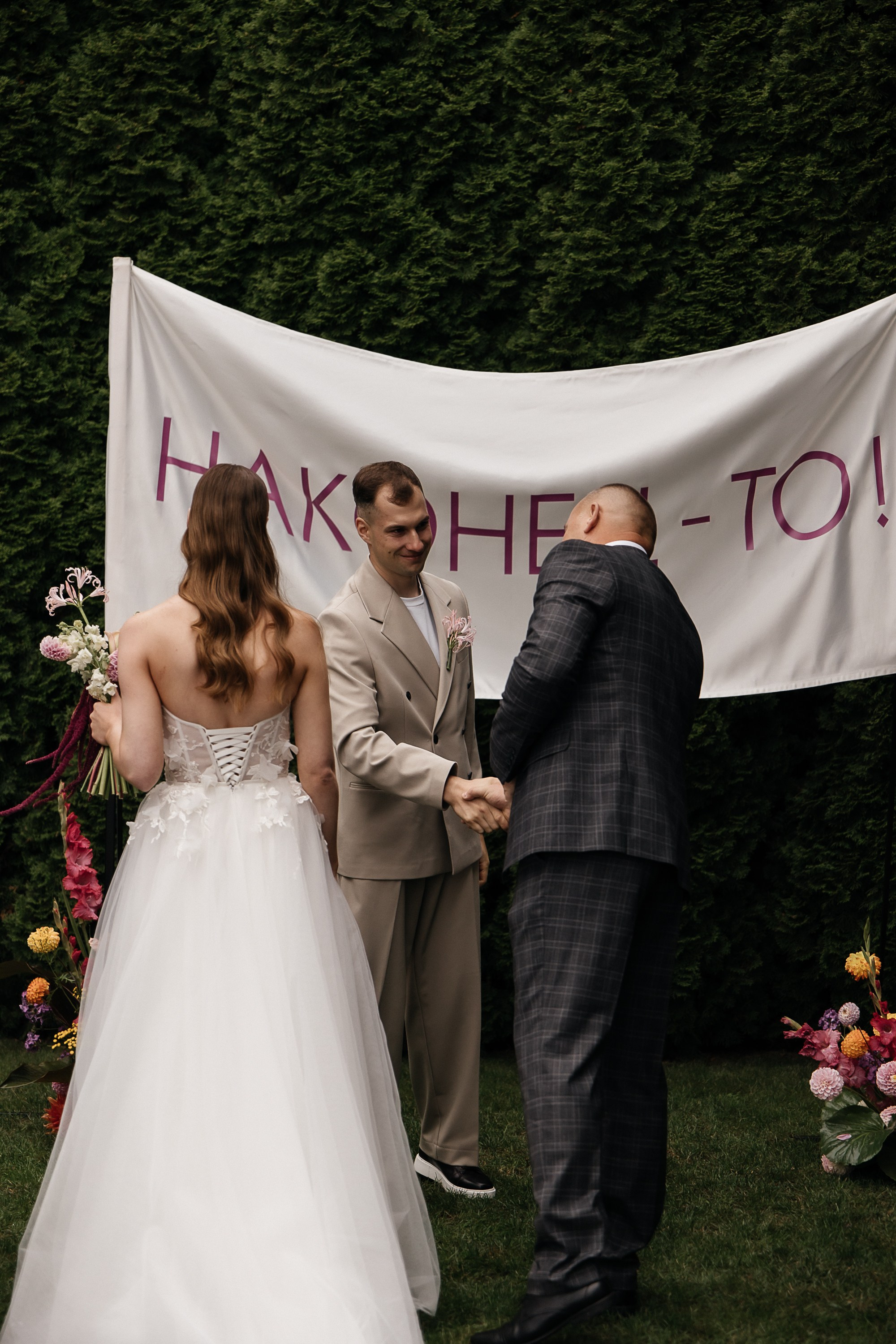 Свадебная церемония под открытым небом. Свадебный и семейный фотограф Виолетта Сидельникова. Краснодар, Россия, Беларусь, Европа