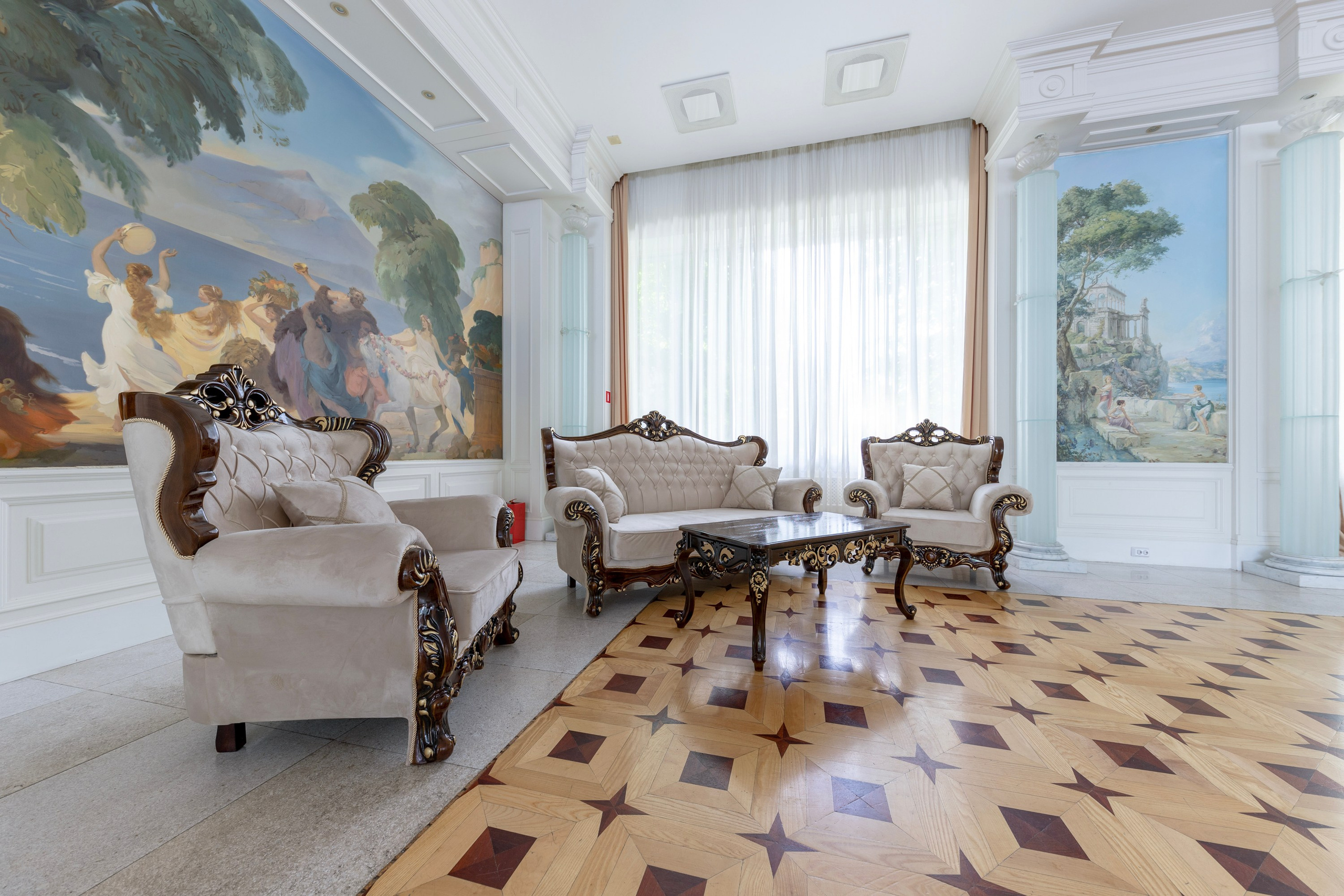 Государственная резиденция К-2 на набережной р. Малой Невки. Интерьерный фотограф в Санкт-Петербурге Екатерина Цыбулько