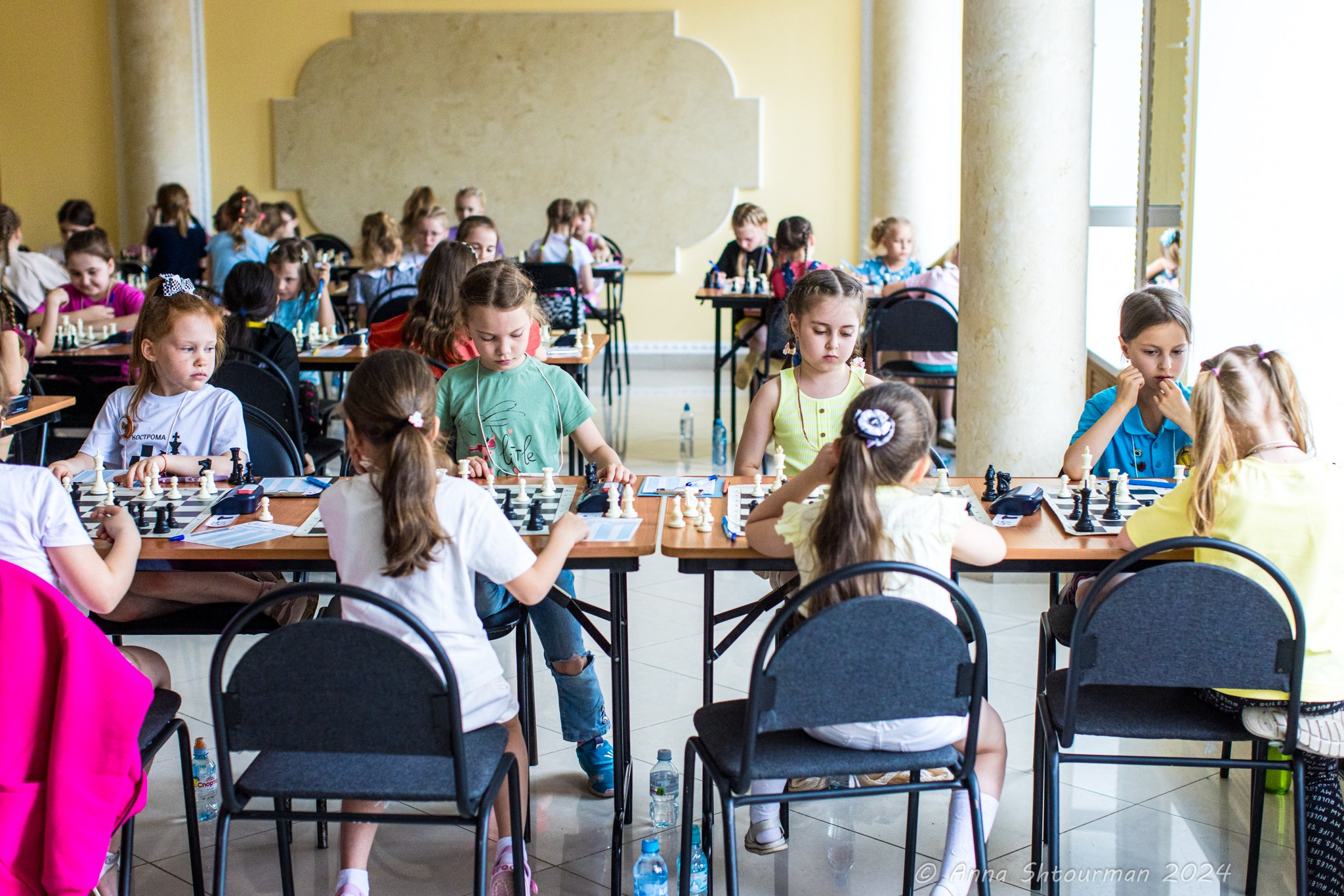 2024 Первенство России по шахматам до 9 лет (Кострома, Россия). Фотограф Анна Штурман (репортажная съёмка любых событий и мероприятий) Anna Shtourman photographer