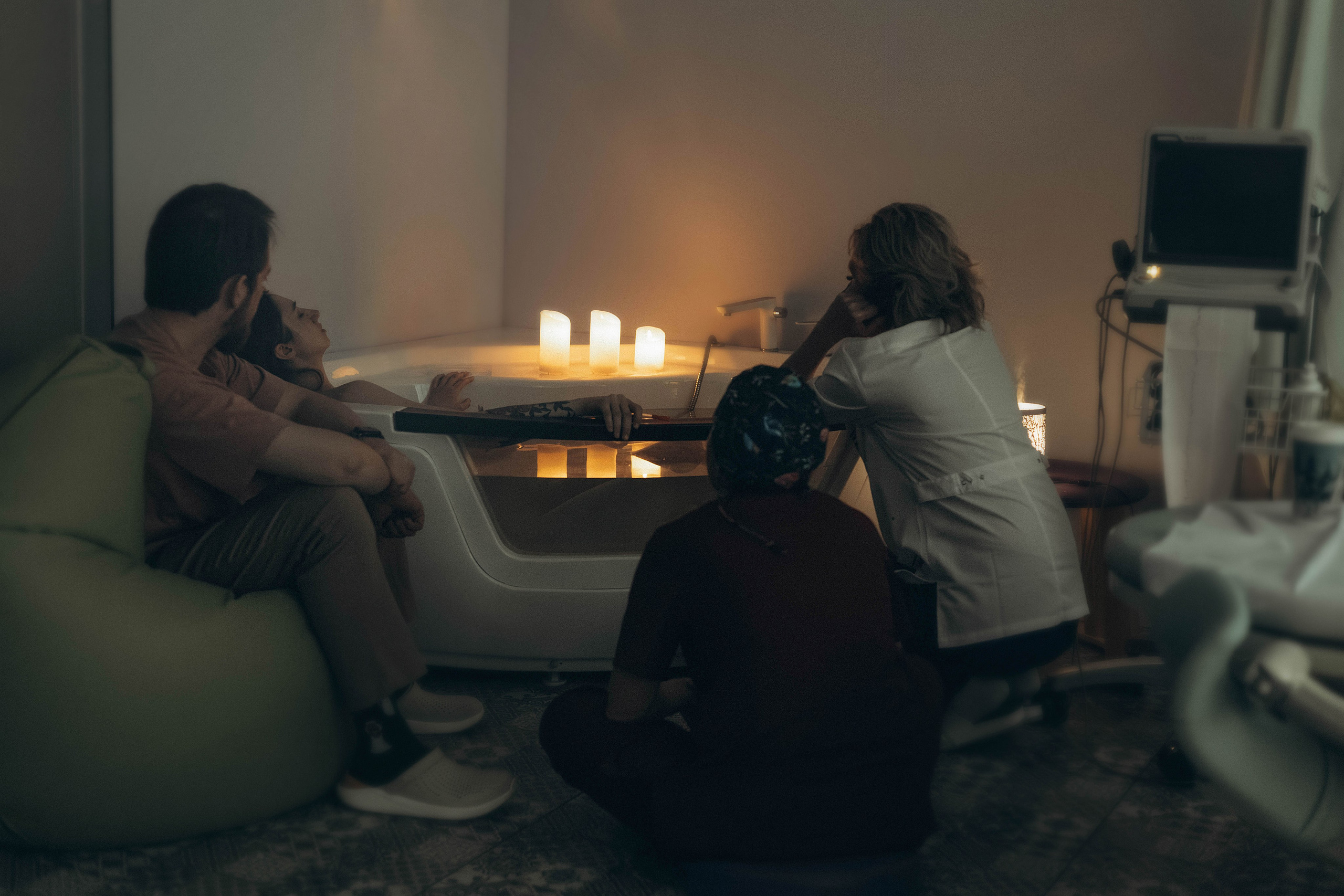 Фотосессия родов в Юдина. Фотограф новорожденных в Москве Кристина Левит