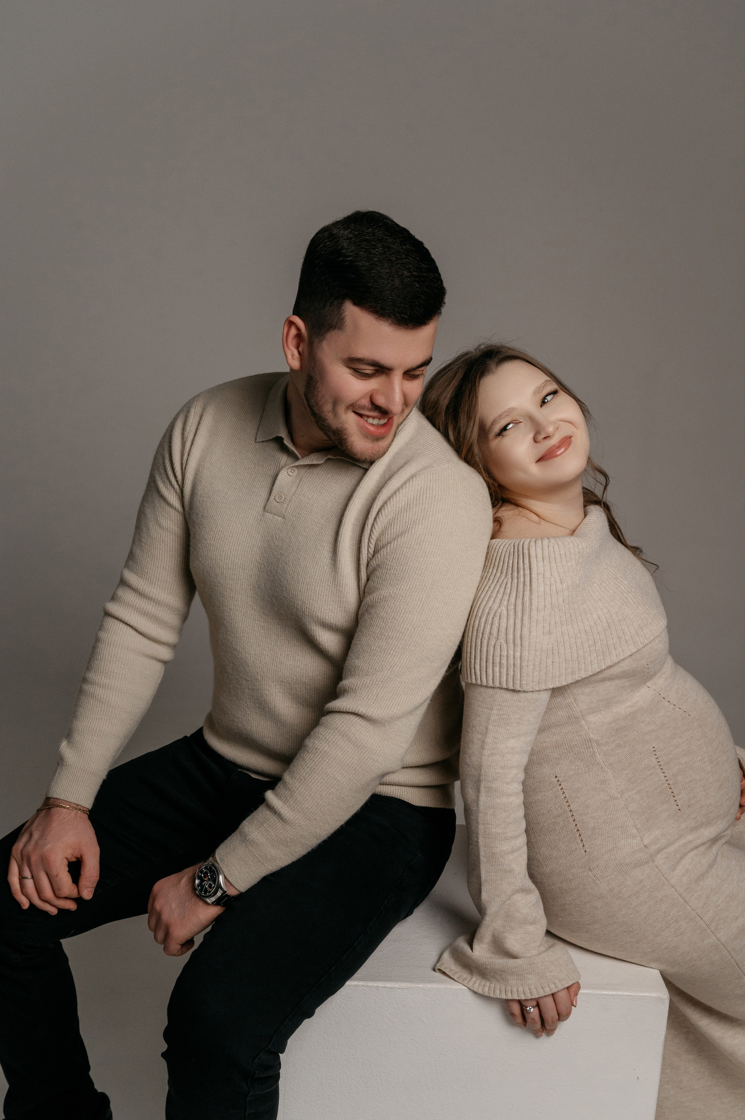 Нежная фотосессия беременности для Юли и Анзора. Свадебный фотограф Мария Строгонова