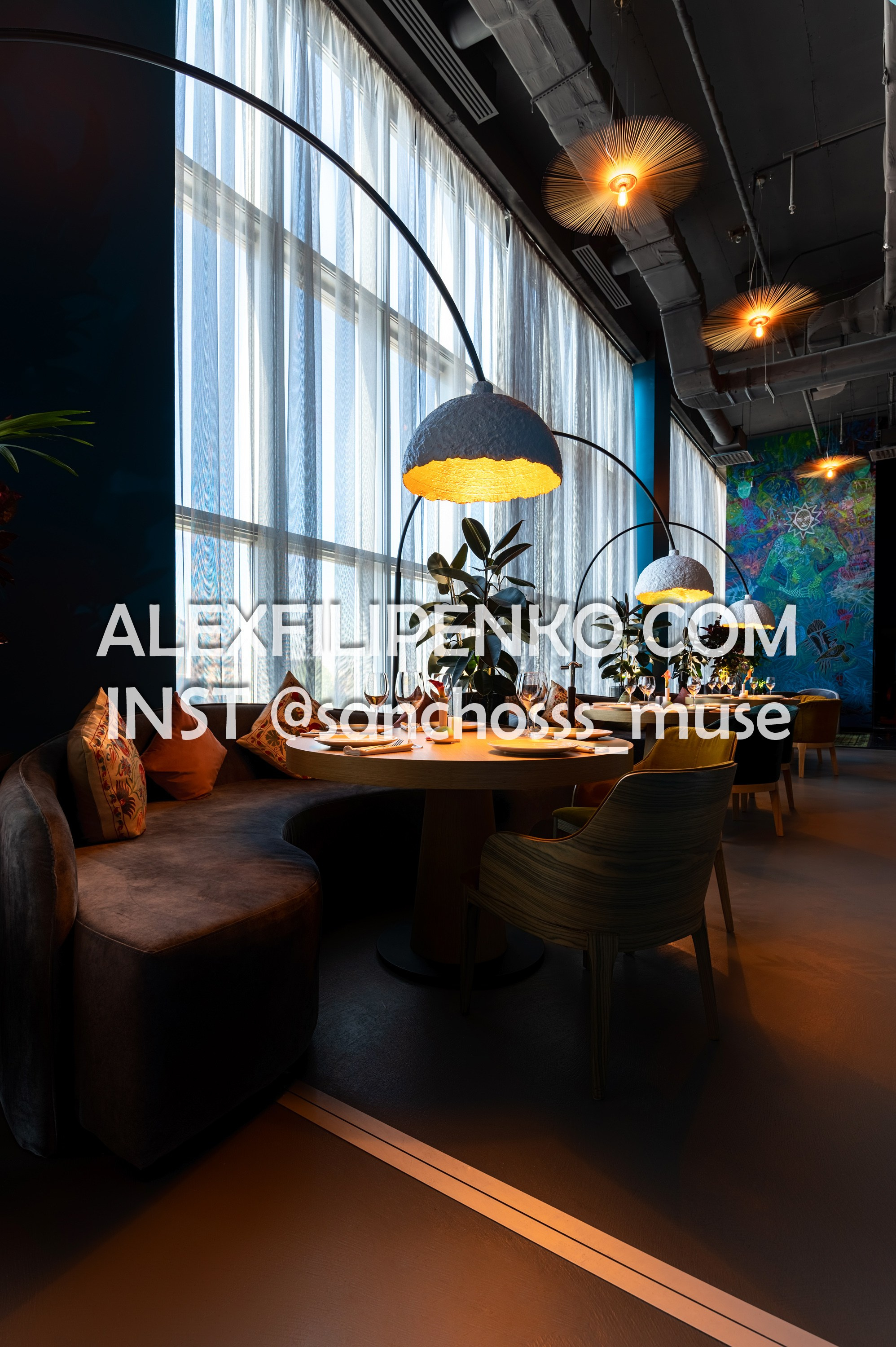 Ресторан Once. Фотограф интерьера недвижимости и архитектуры в Астане