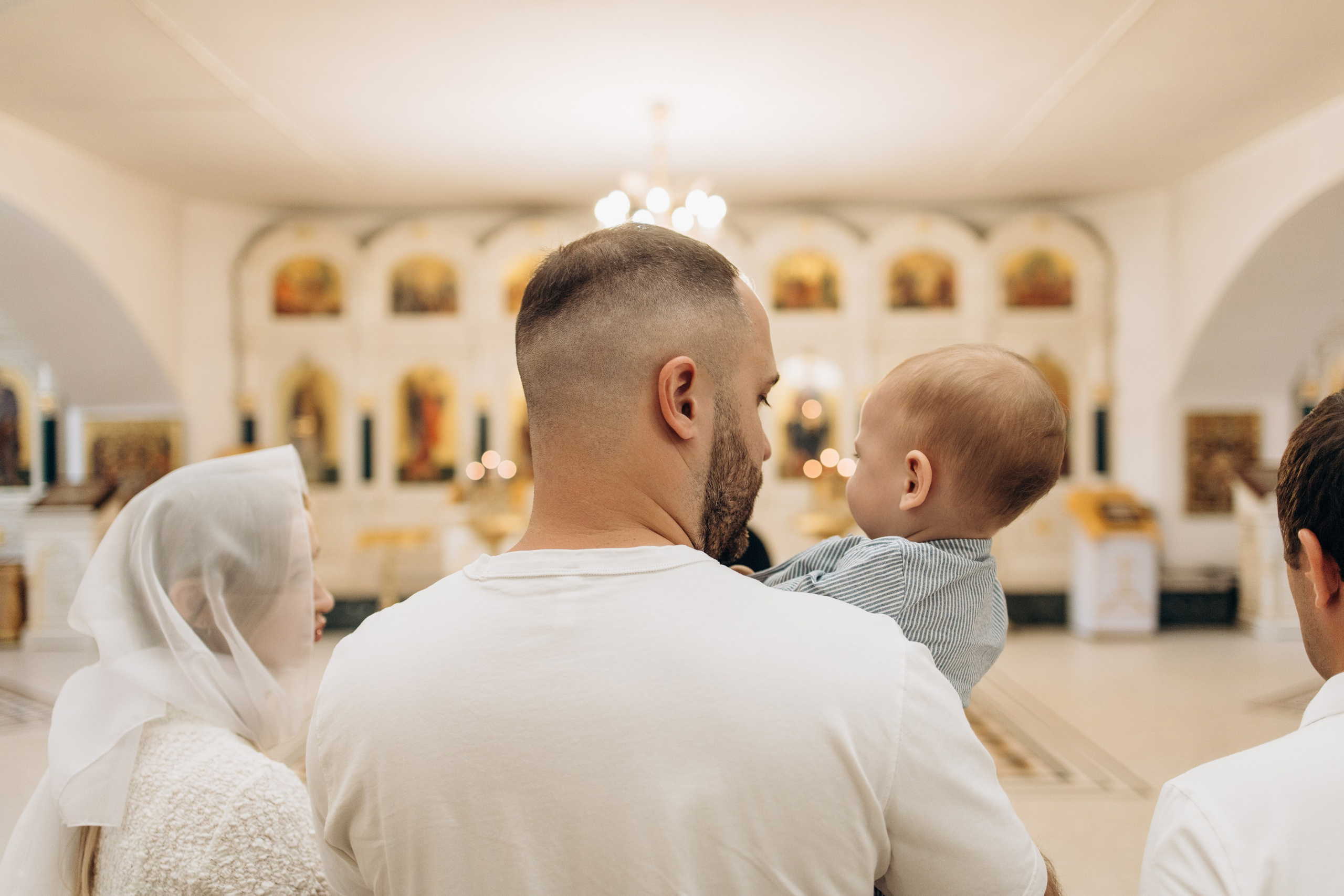 Крещение Радмира. Самый теплый фотограф в Краснодаре Рябоконь Ксения