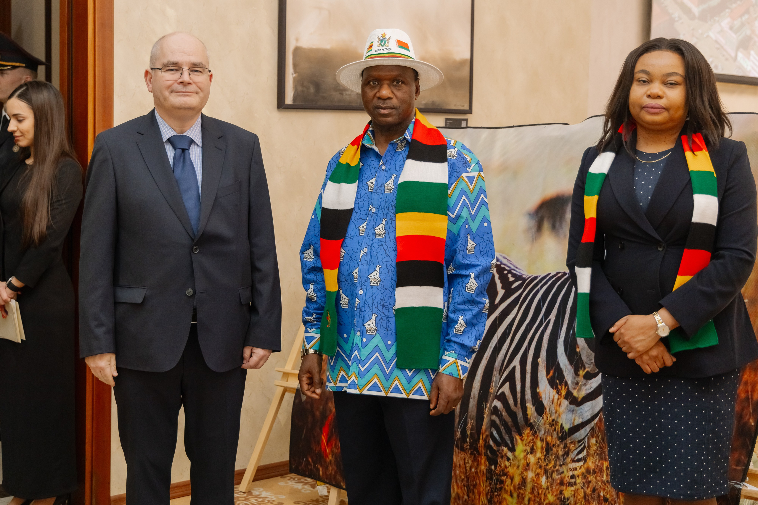 Фотосъемка делегации Посольства Зимбабве в Минске. Свадебный фотограф в Минске/Беларуси Сергей Спиридонов