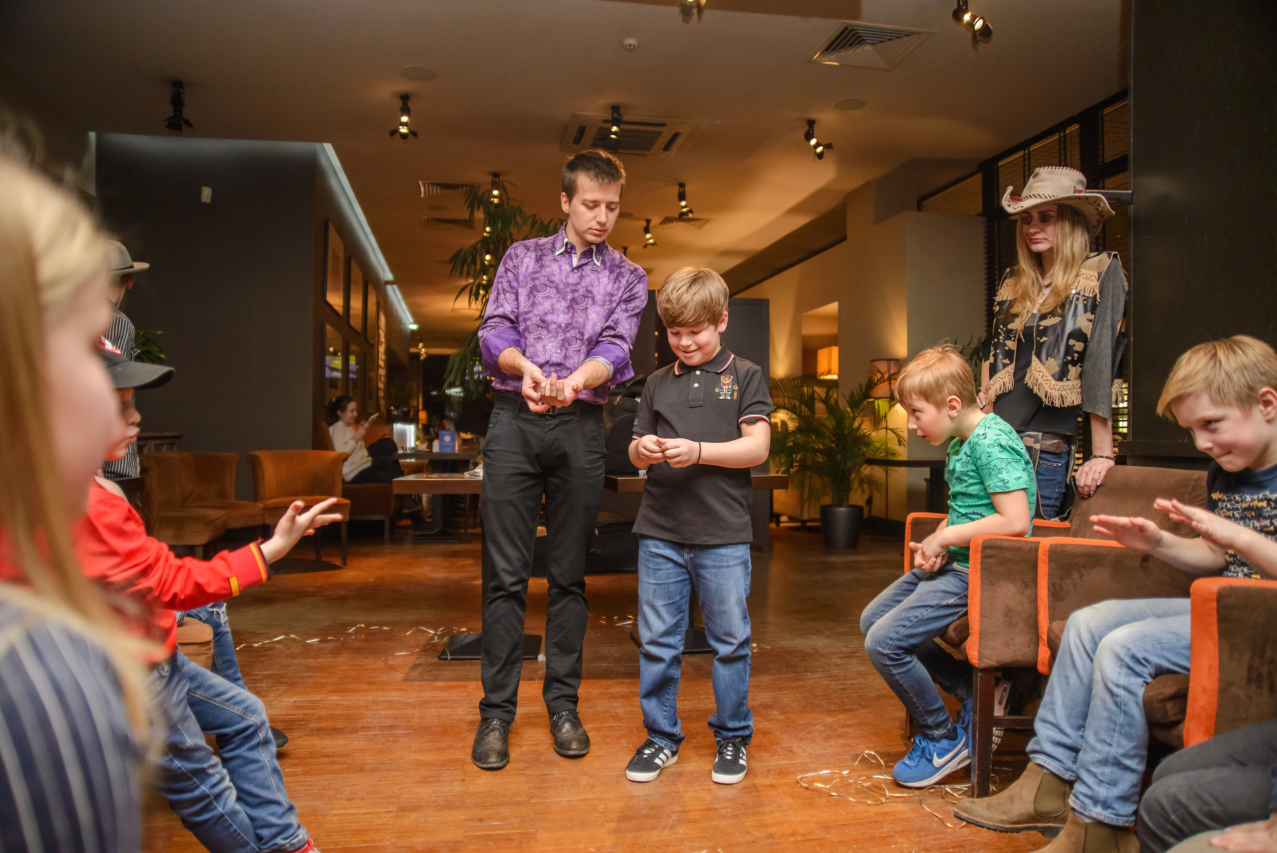 Детский день рождения в ресторане