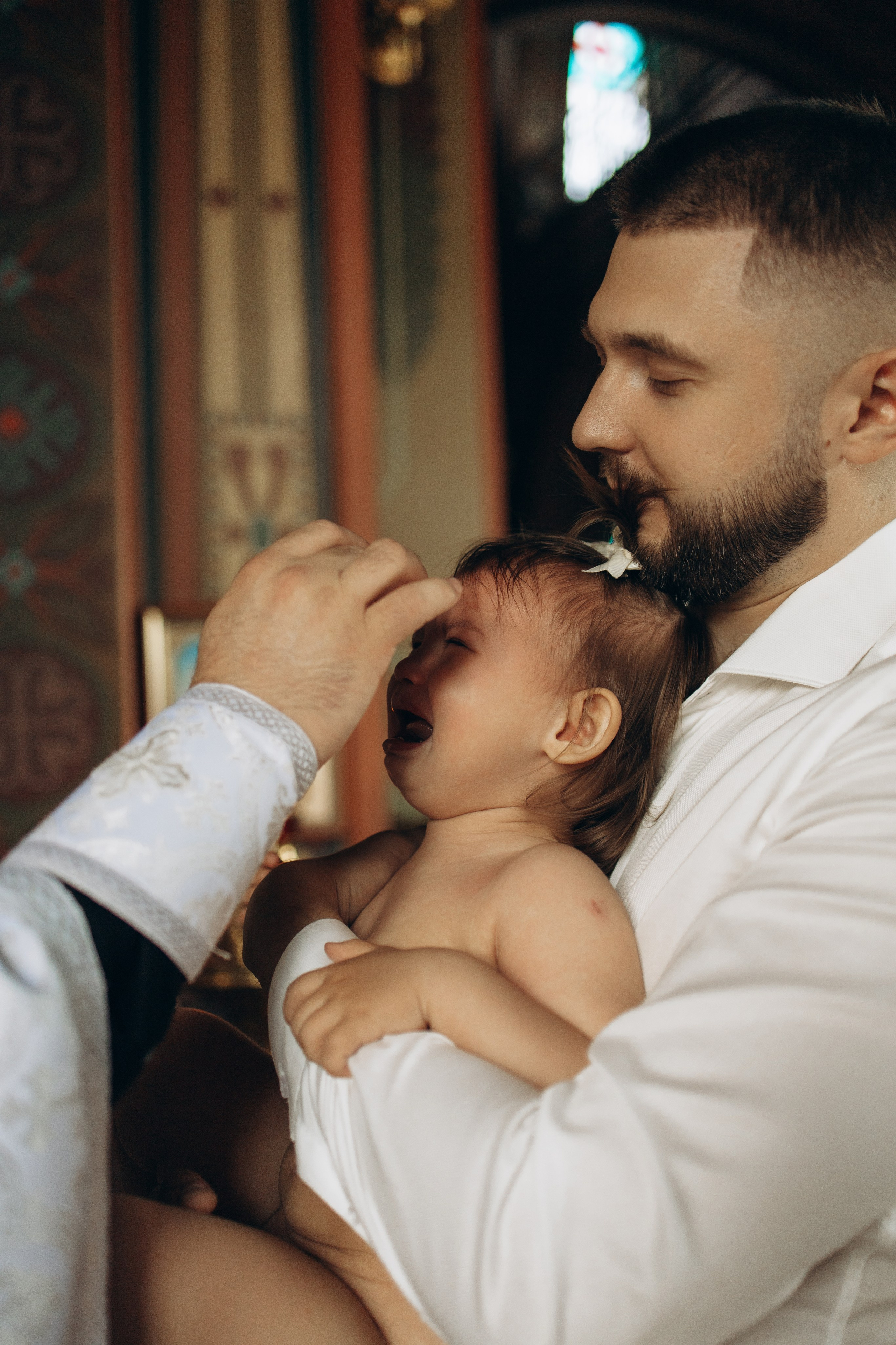 Крещение Стефании. Самый теплый фотограф в Краснодаре Рябоконь Ксения