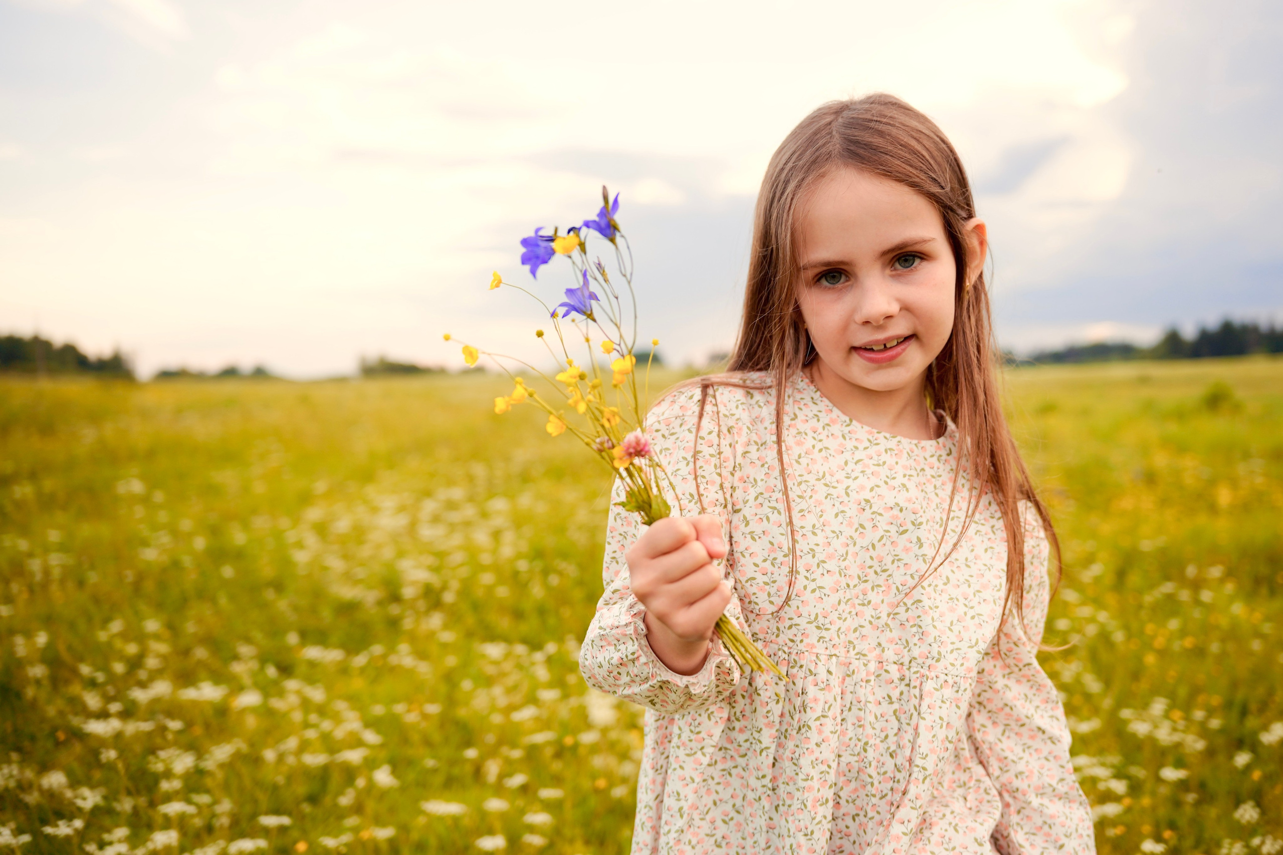 Лето в поле. Семейный и детский фотограф Александра Гвоздикова
