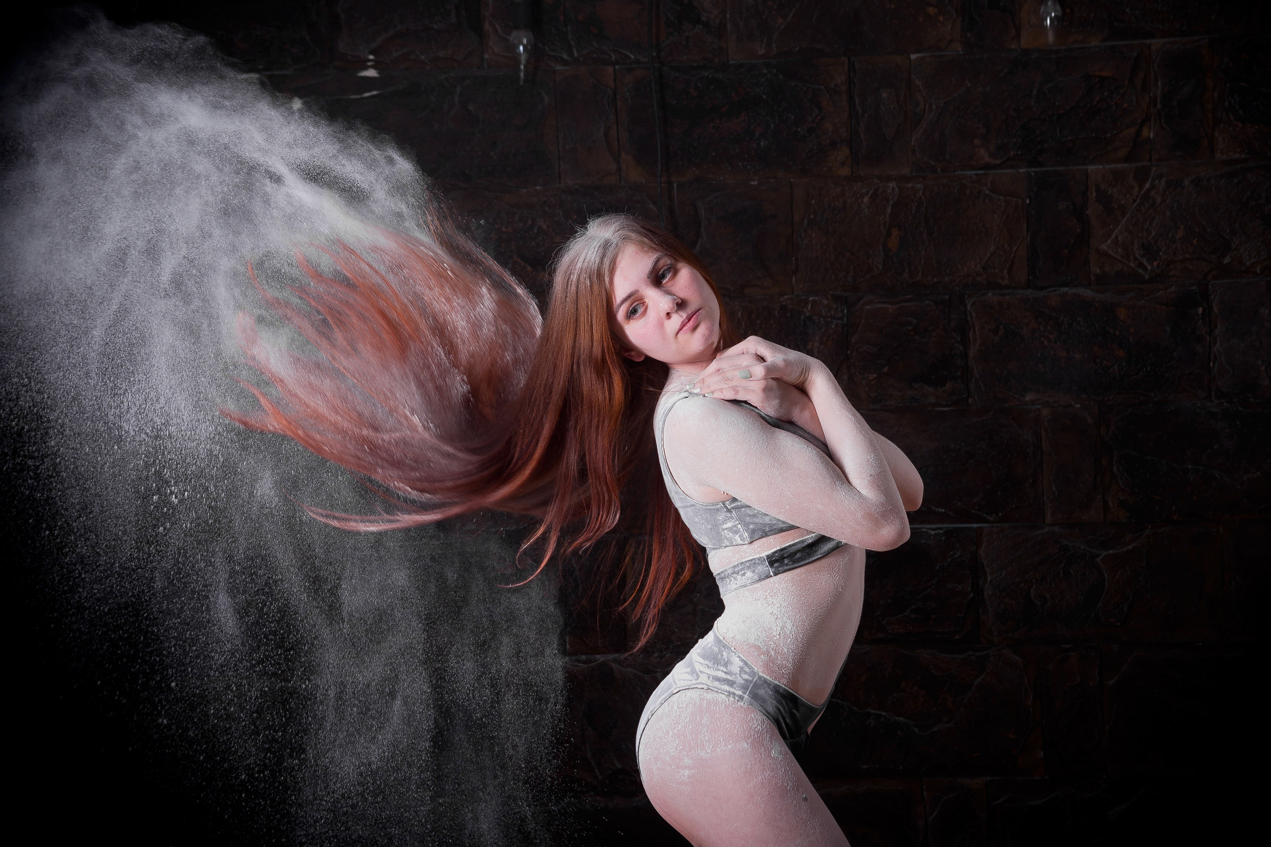 Съёмка с мукой 1. Женский фотограф Крещение Венчание Москва Брянск