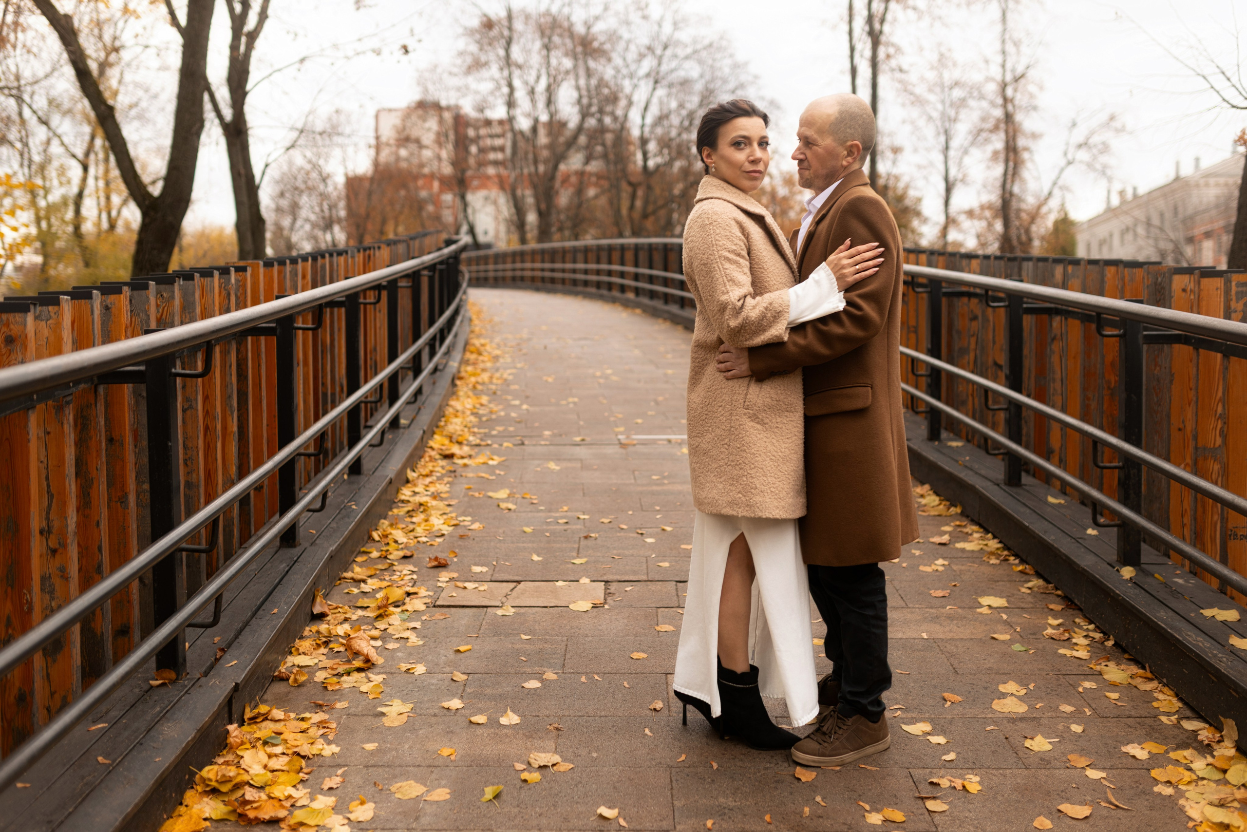 Алексей и Евгения. Свадебная прогулка в позднем октябре. Дмитрий Шульгин, портретный фотограф в Воронеже
