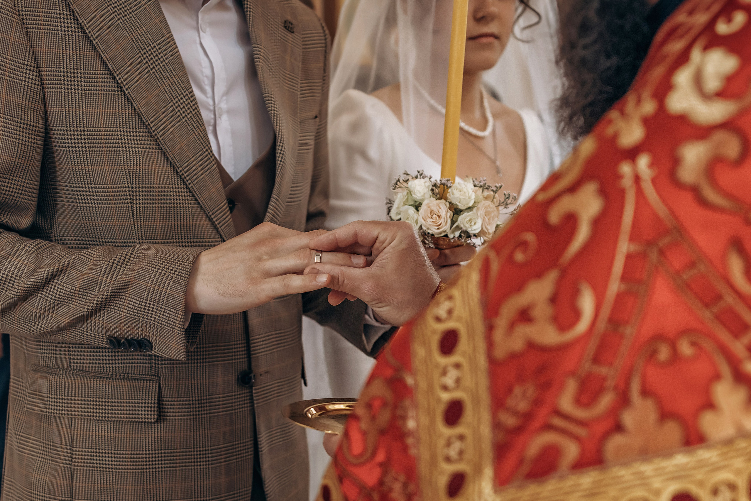 Венчание Владислава и Екатерины. Фотограф на крещении и венчании Елена Плинер, Псков и Псковская область