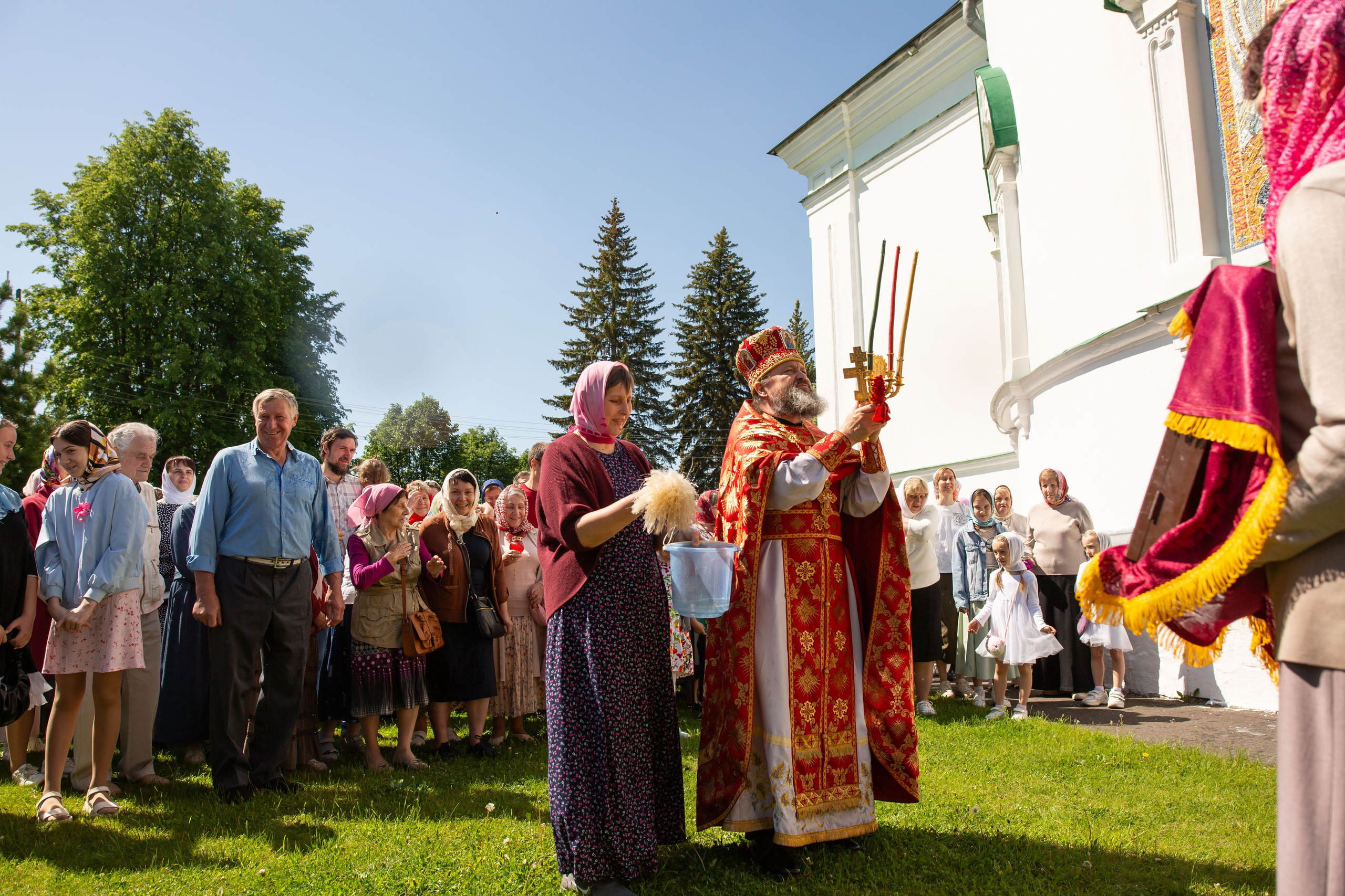 Крестный ход с Ашитково Воскресенский храм. Семейный и детский фотограф Анна Петракова