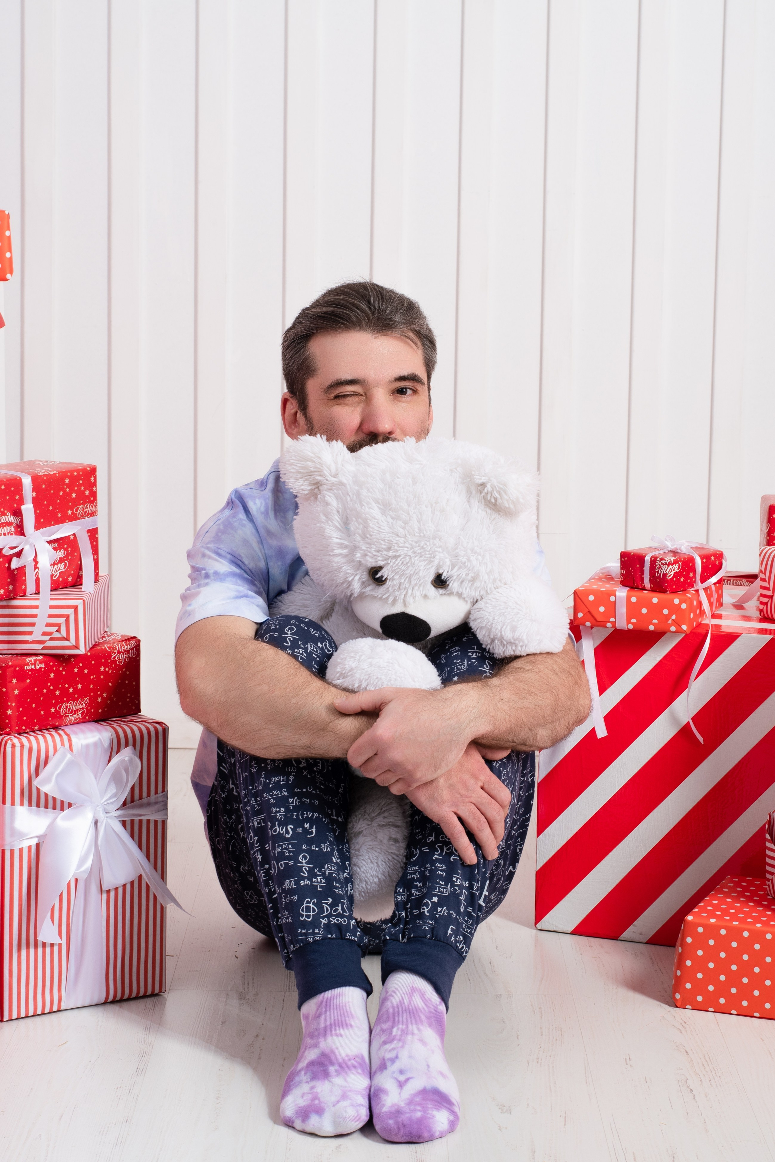 Светлана с семьей. Студийная съемка. Екатерина Бикбаева фотограф, видеограф, медиа-продюсер