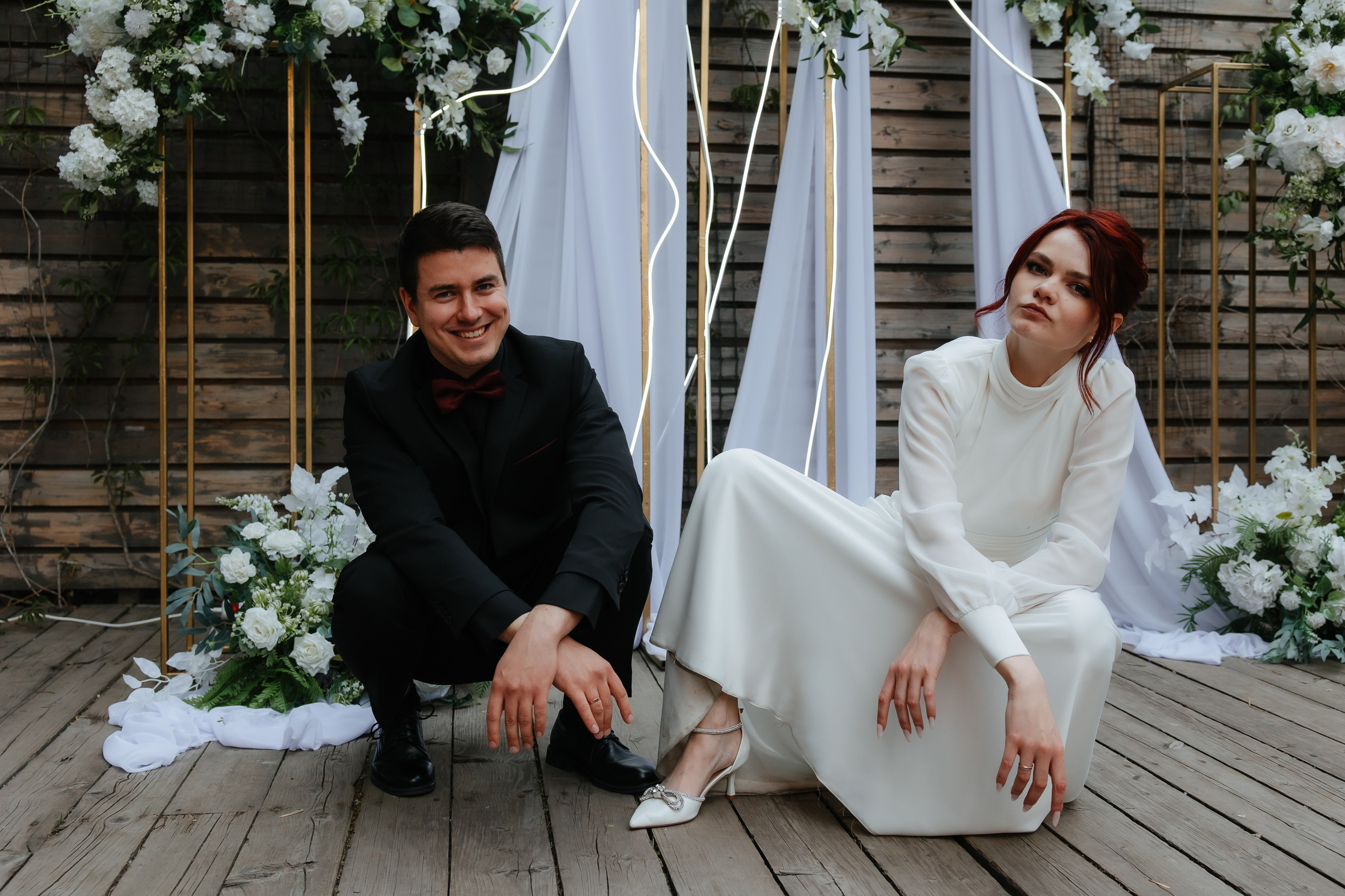 Анастасия и Владимир. Студия 12.24. Алена Бадамшина — свадебный фотограф Воронеж / Москва