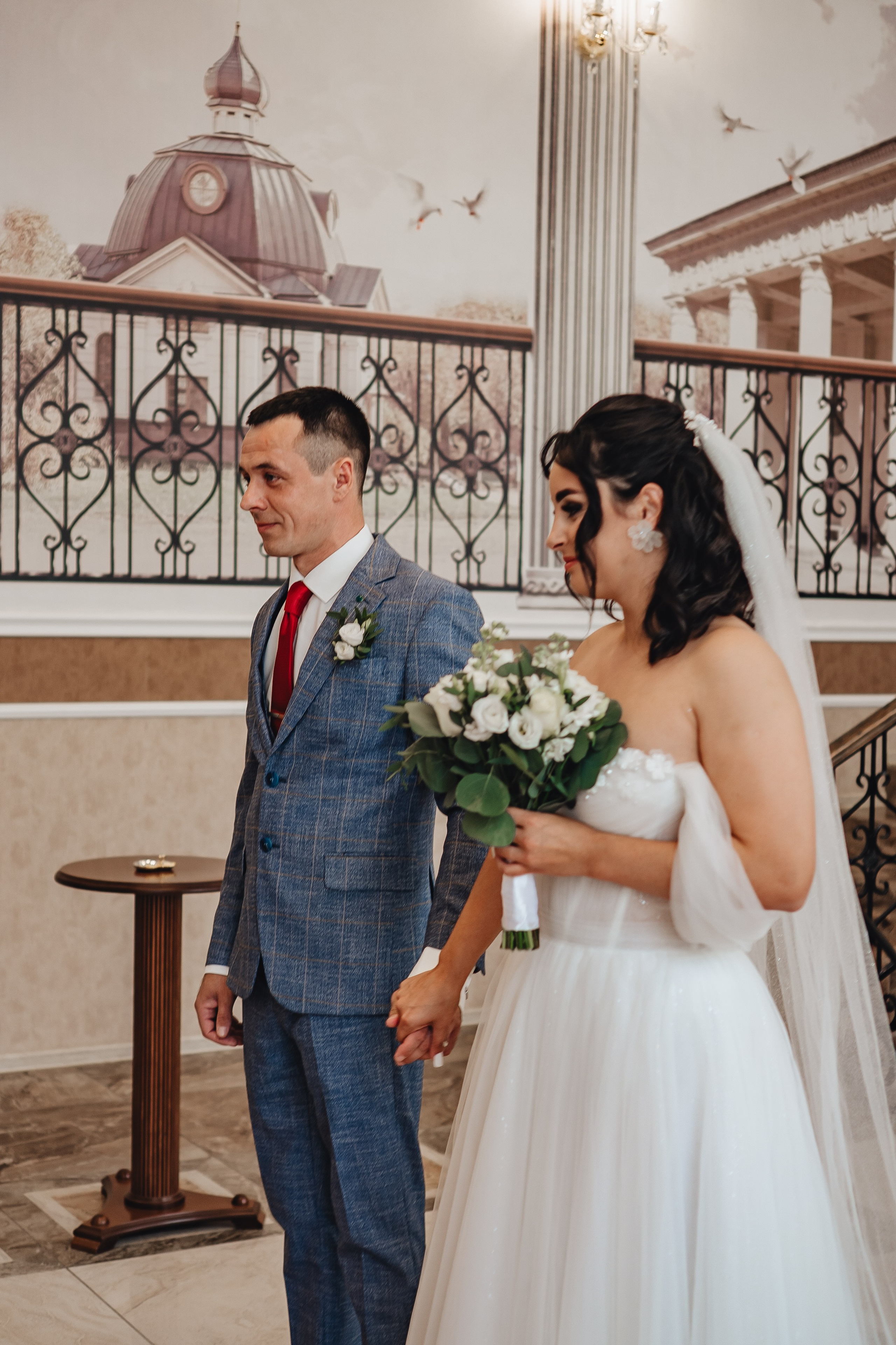 СВАДЕБНАЯ СЬЕМКА В ЗАГСЕ НА МОСКОВСКОМ ПРОСПЕКТЕ. Профессиональный фотограф, Санкт-Петербург — Виктория Богомолова