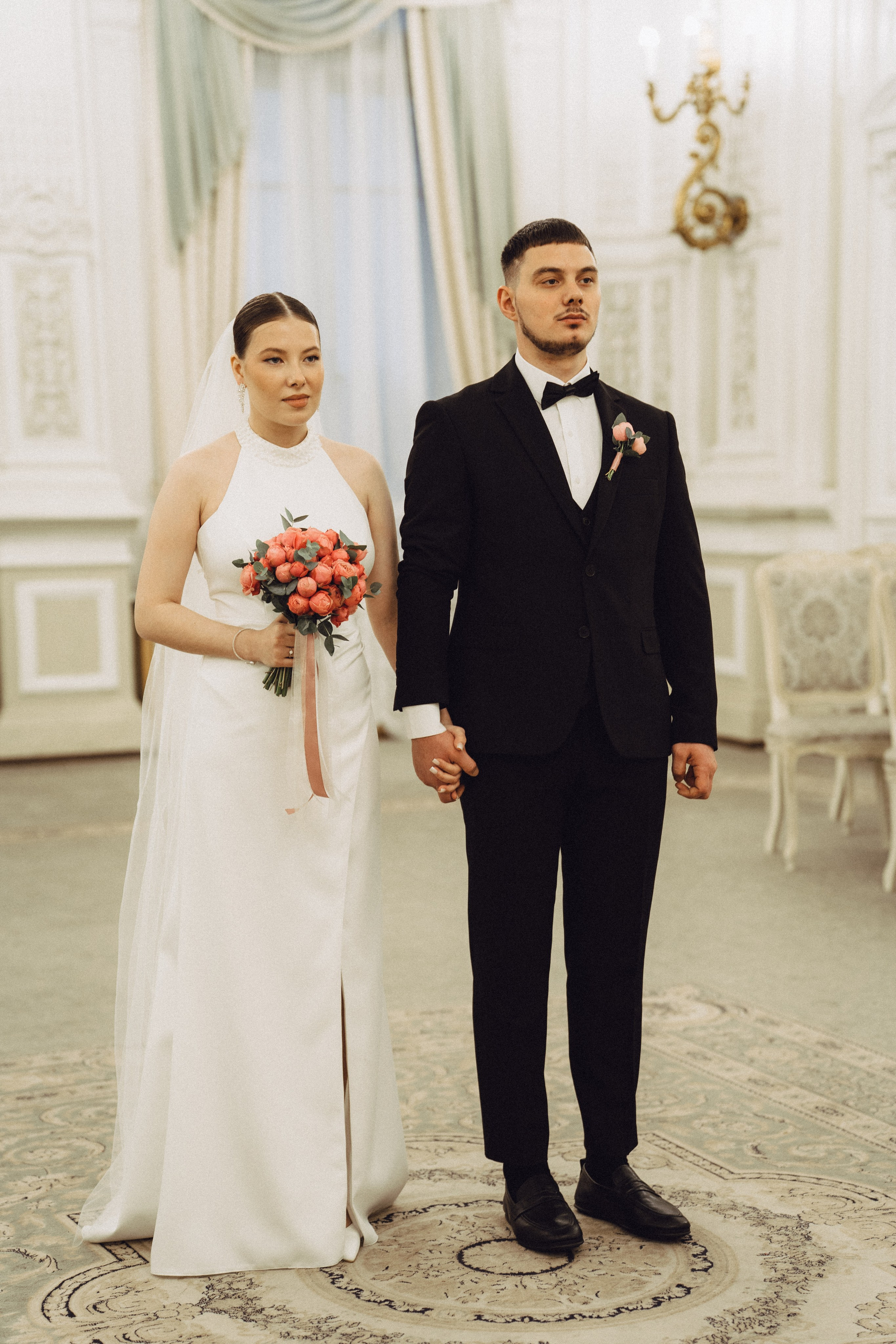 СВАДЕБНАЯ СЬЕМКА В ПЕВОМ ДВОРЦЕ БРАКОСОЧЕТАНИЯ. Профессиональный фотограф, Санкт-Петербург — Виктория Богомолова