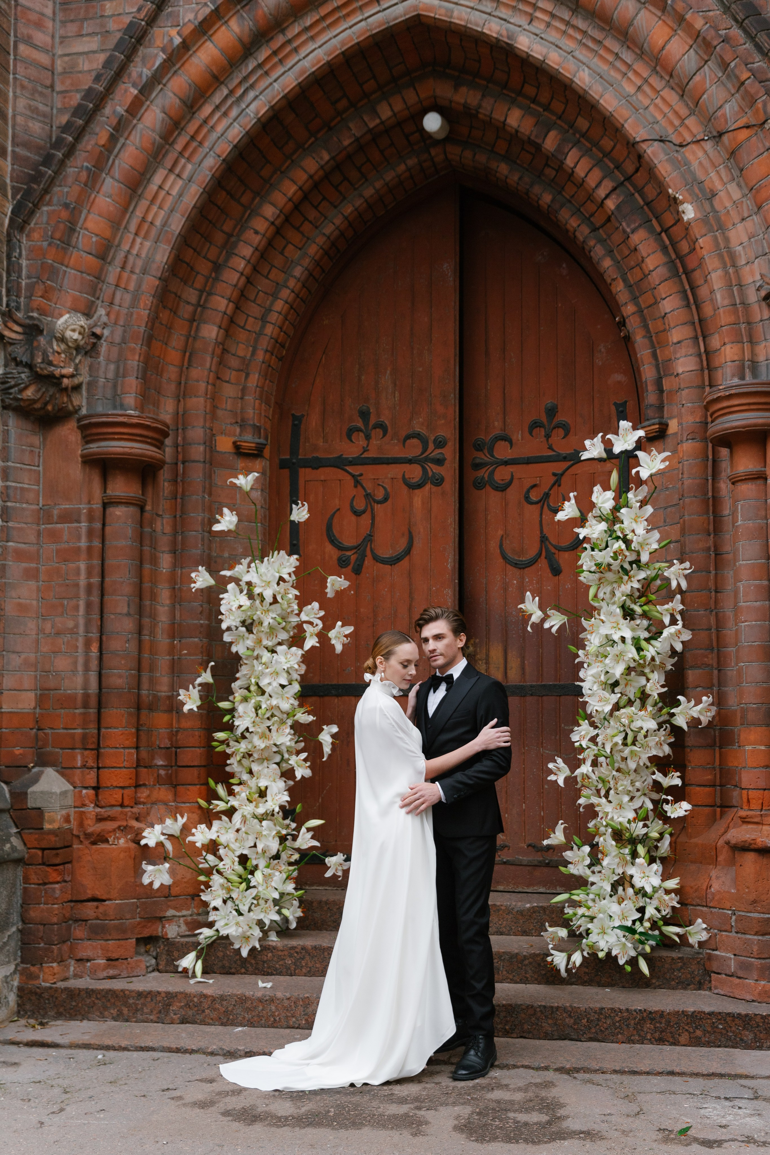 Съёмка в католической церкви. Свадебный фотограф Полина Панина