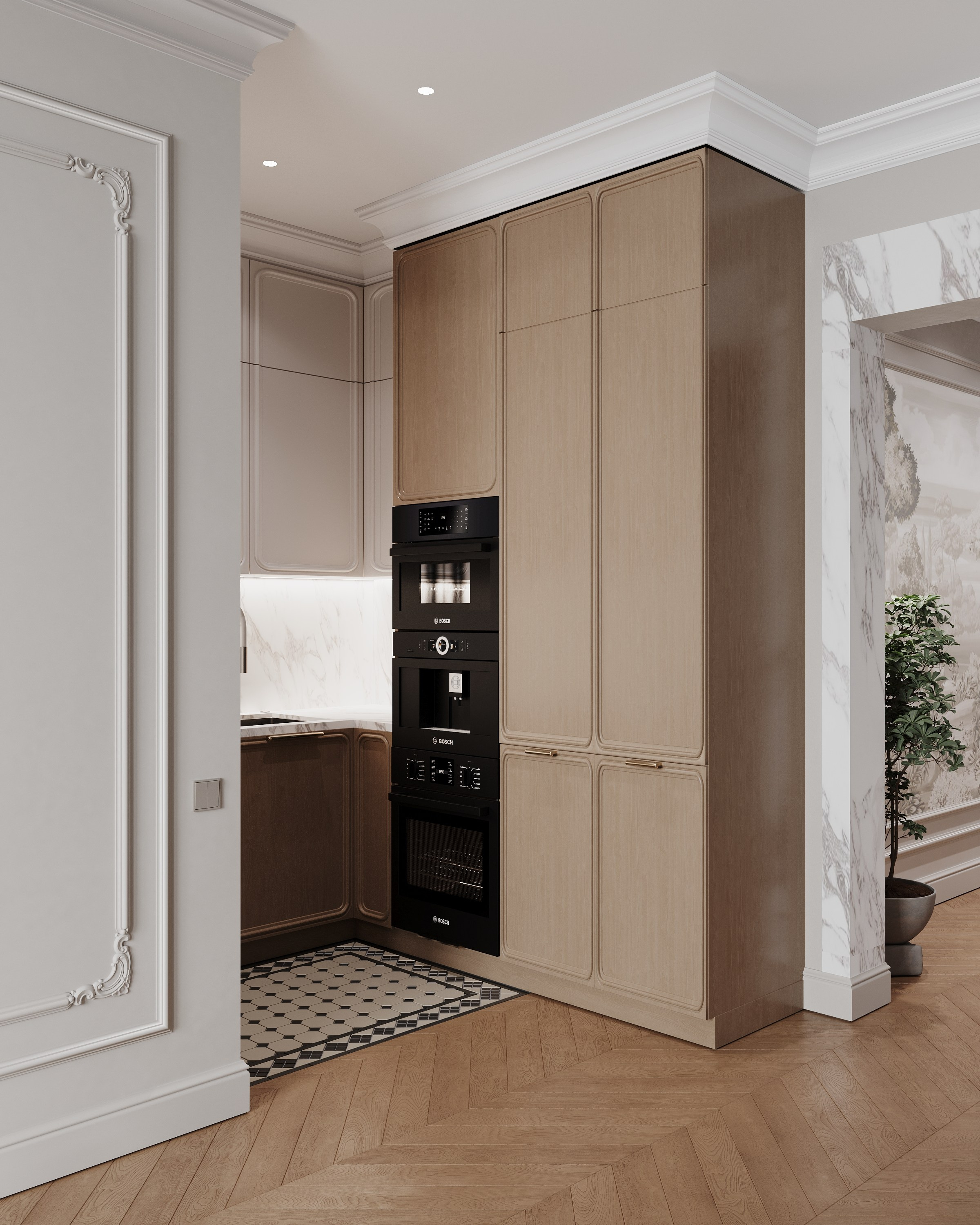 ЖК Легенда Московский 65 106 кв.м, г. Санкт-Петербург. 3d визуализатор Анастасия Науменко