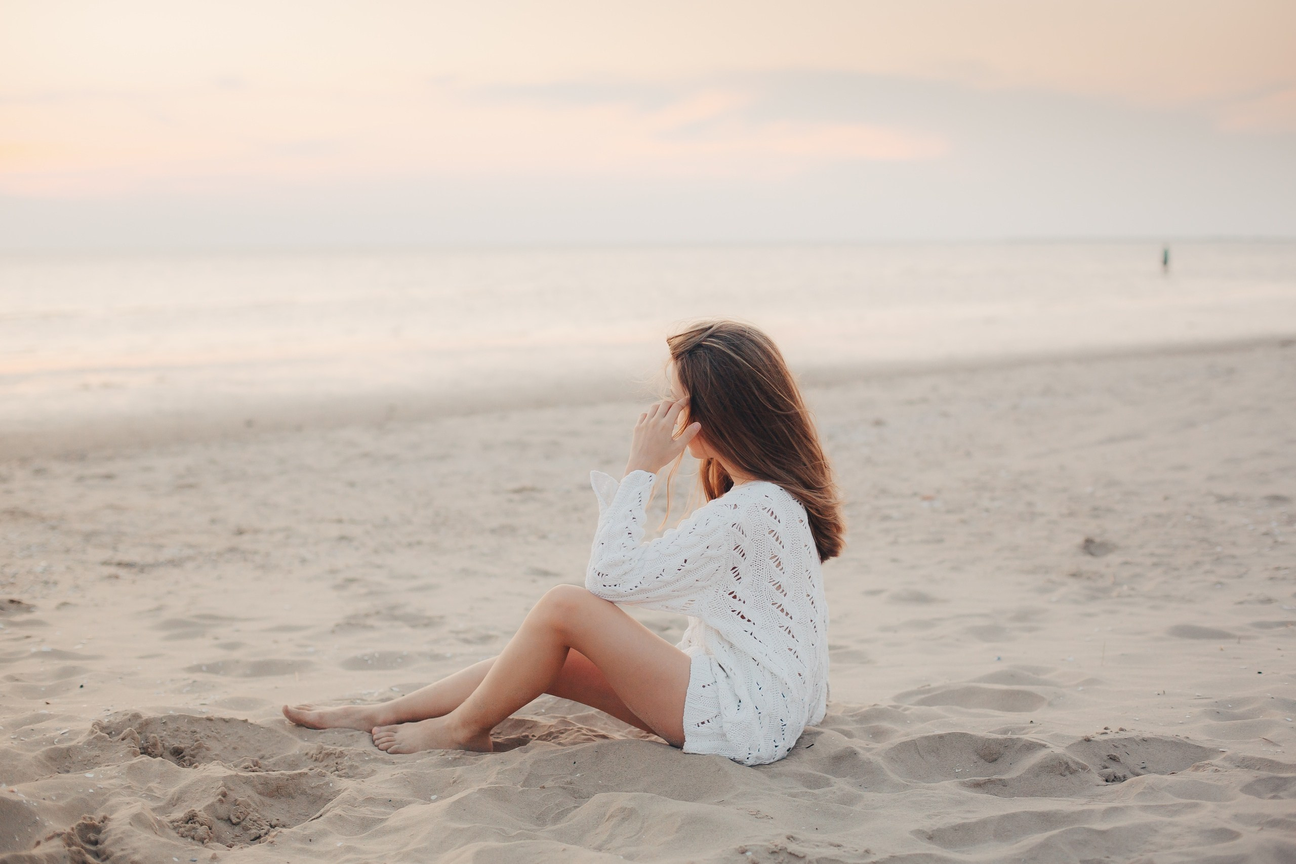 Детская фотосессия на море. Фотограф Евгения Мальцева, Архангельск