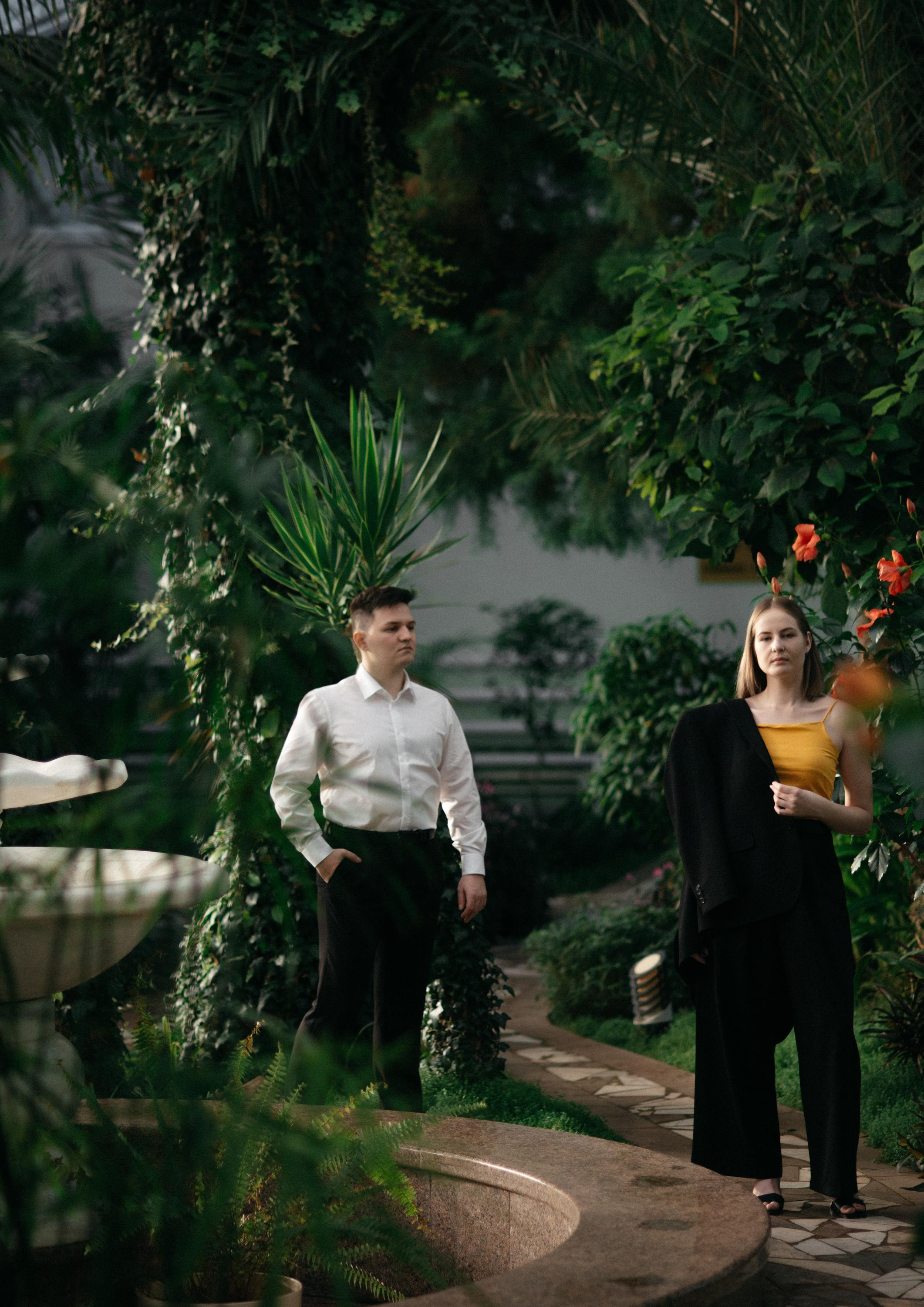 В зимнем саду (Санаторий Металлург). Свадебный фотограф Ижевск Петр Шишков