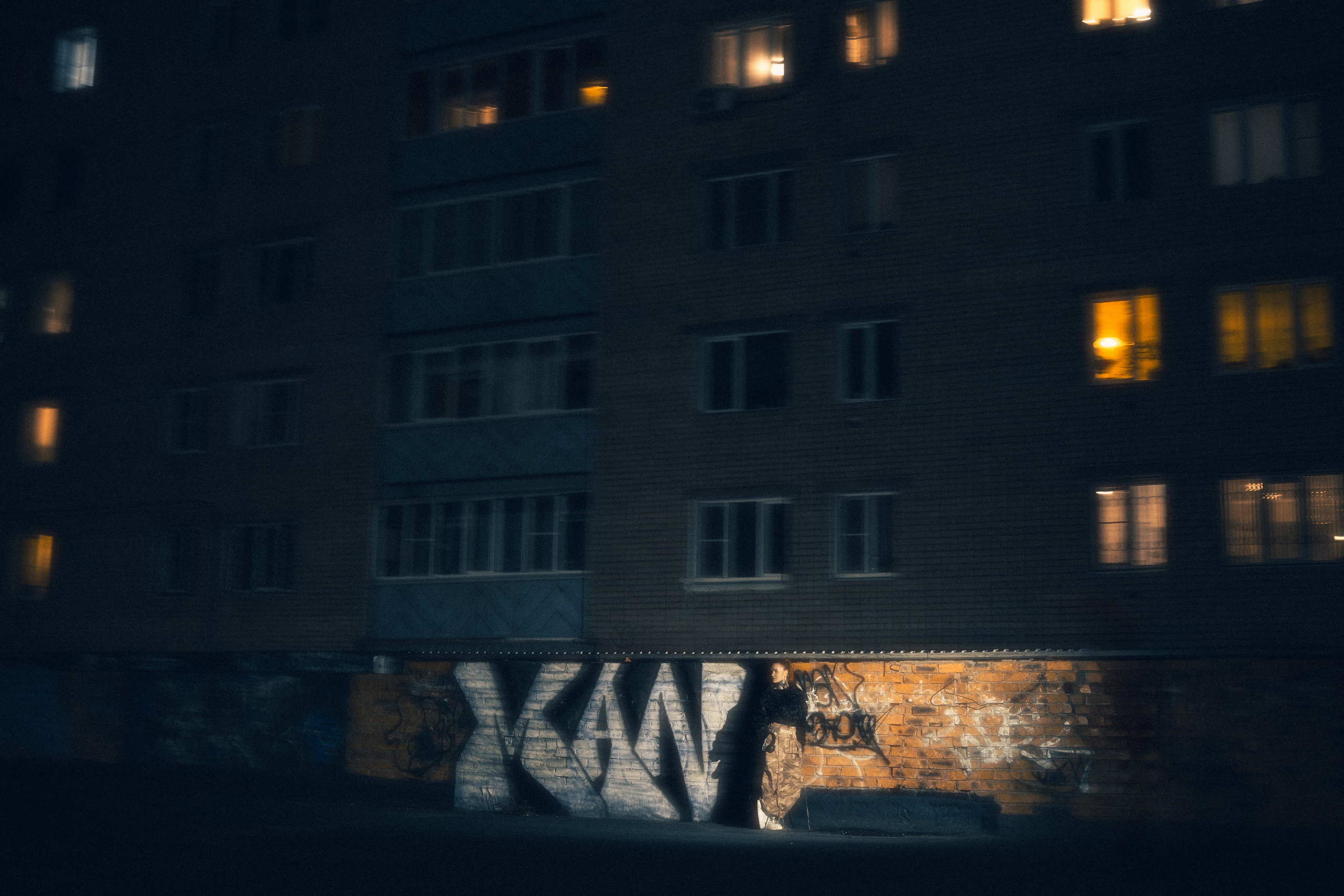 Ночная фотосессия в Чите