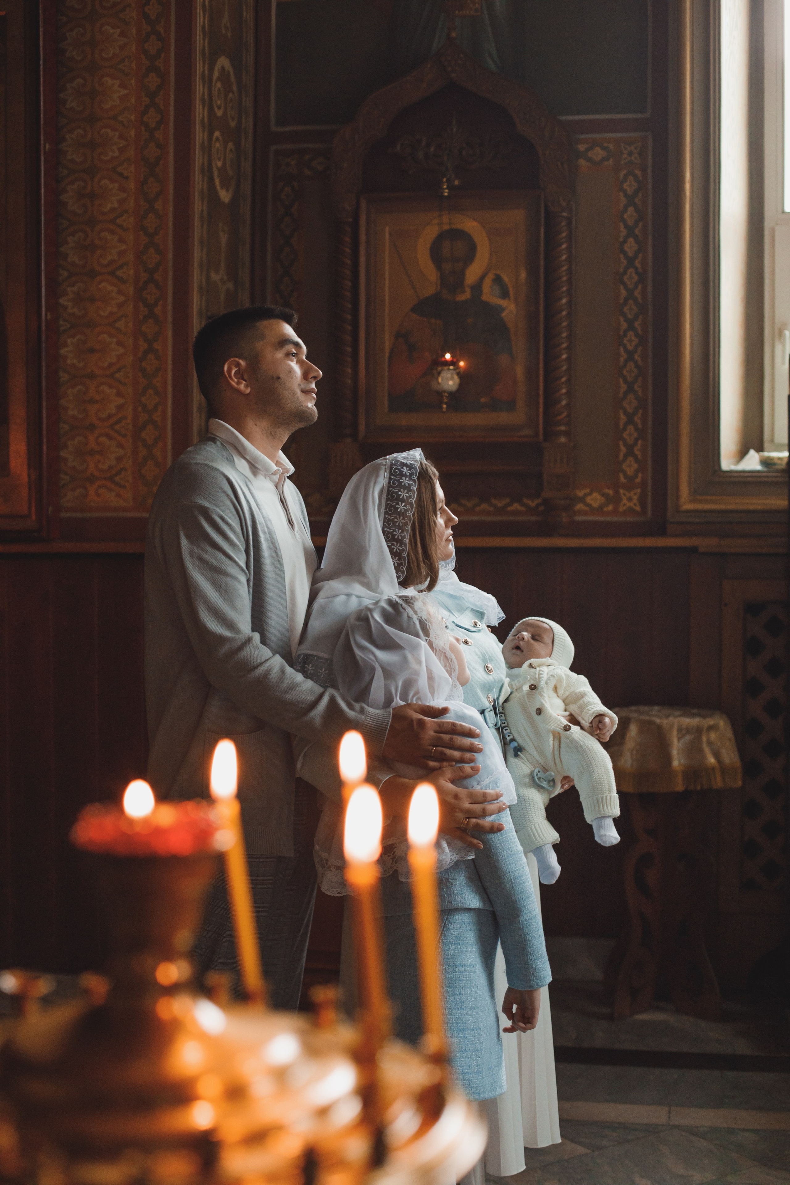 Фотосъёмка таинства крещения в Белгороде. Свадебный и контент фотограф в Белгороде Ярослав Гаврилейченко