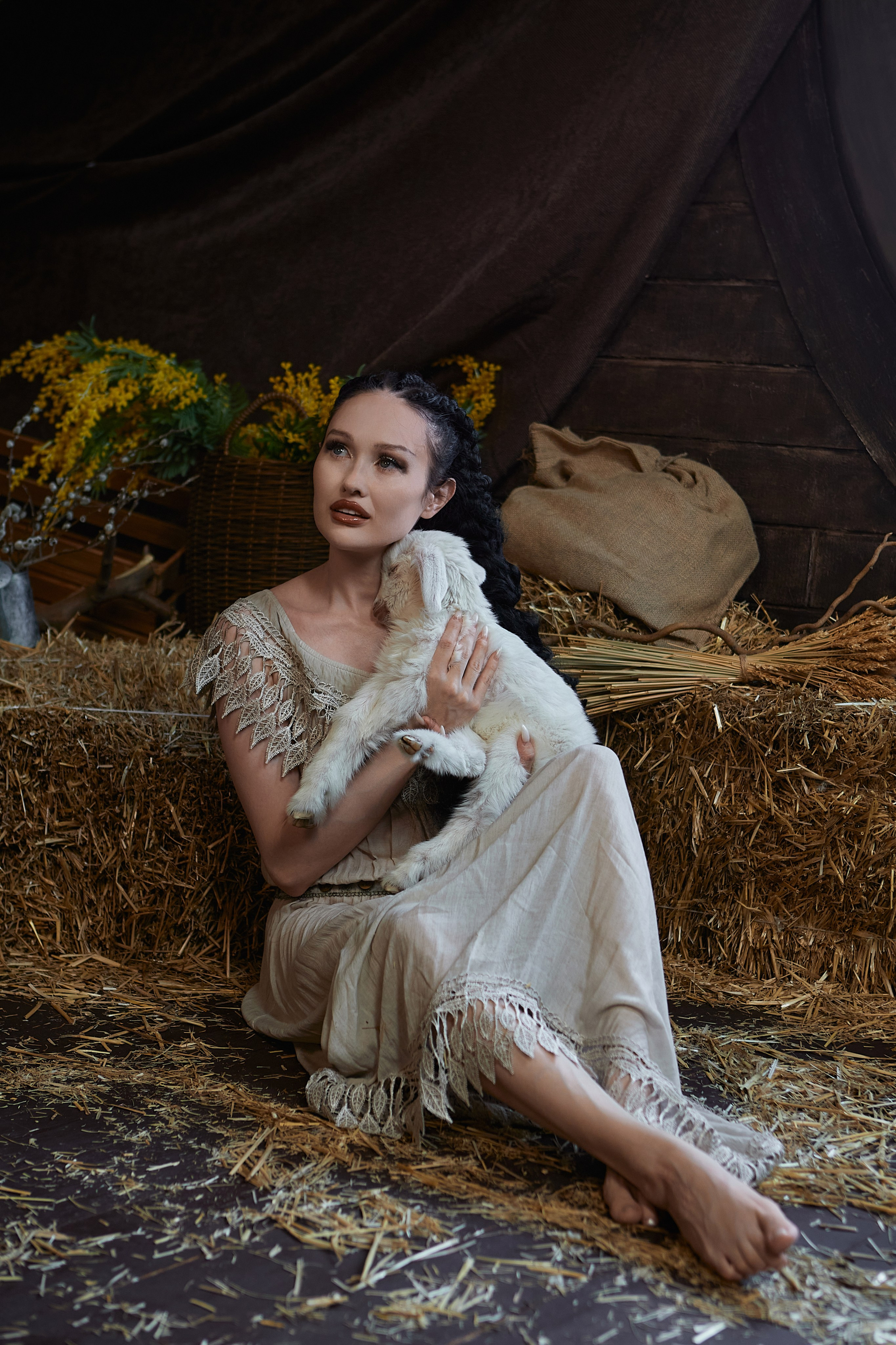 Фотосессия с маленькой козочкой. Семейный и свадебный фотограф в Краснодаре Михеева Светлана