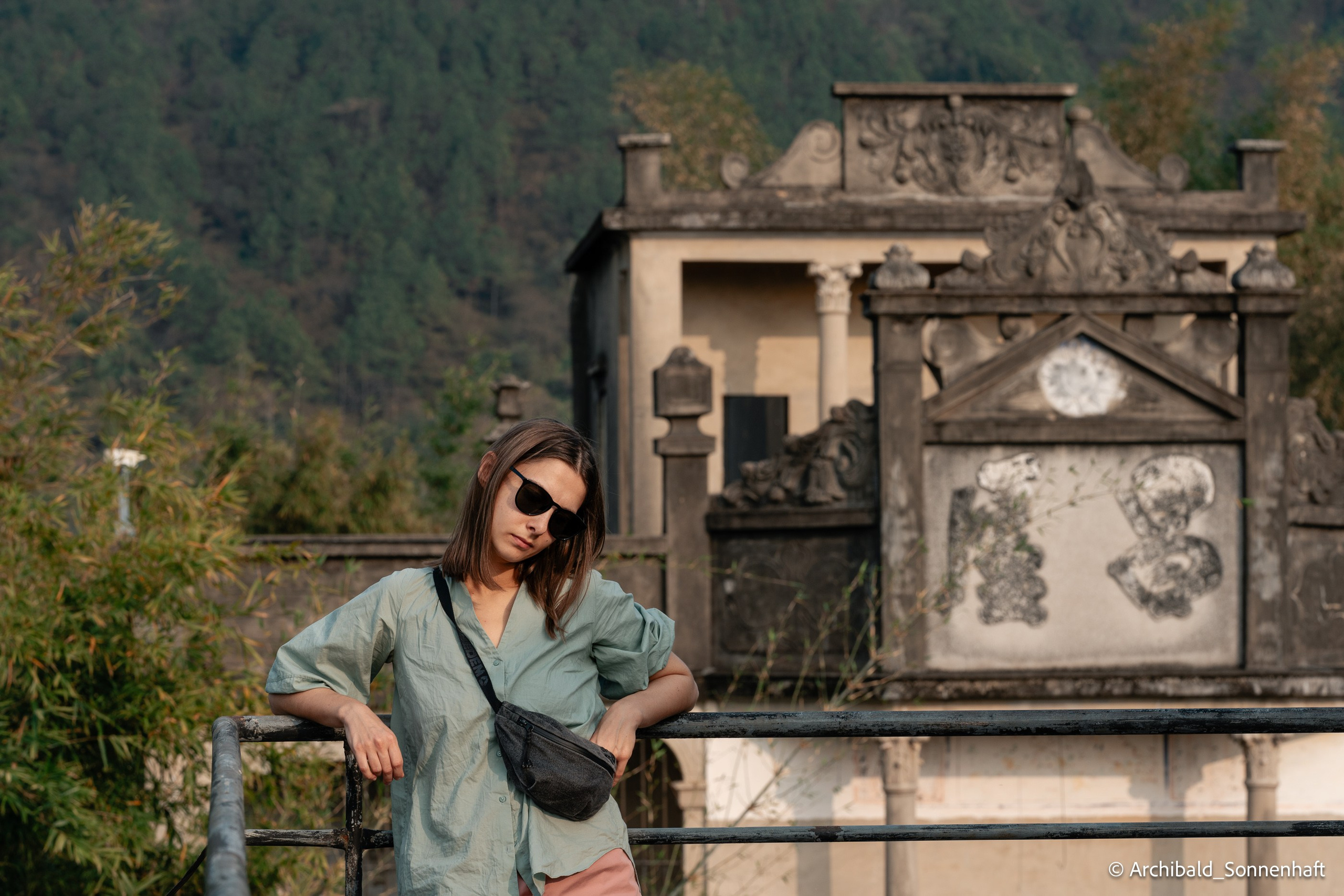 Diaolou in Kaiping. Photographer in Guangzhou, China. Archibald Sonnenhaft