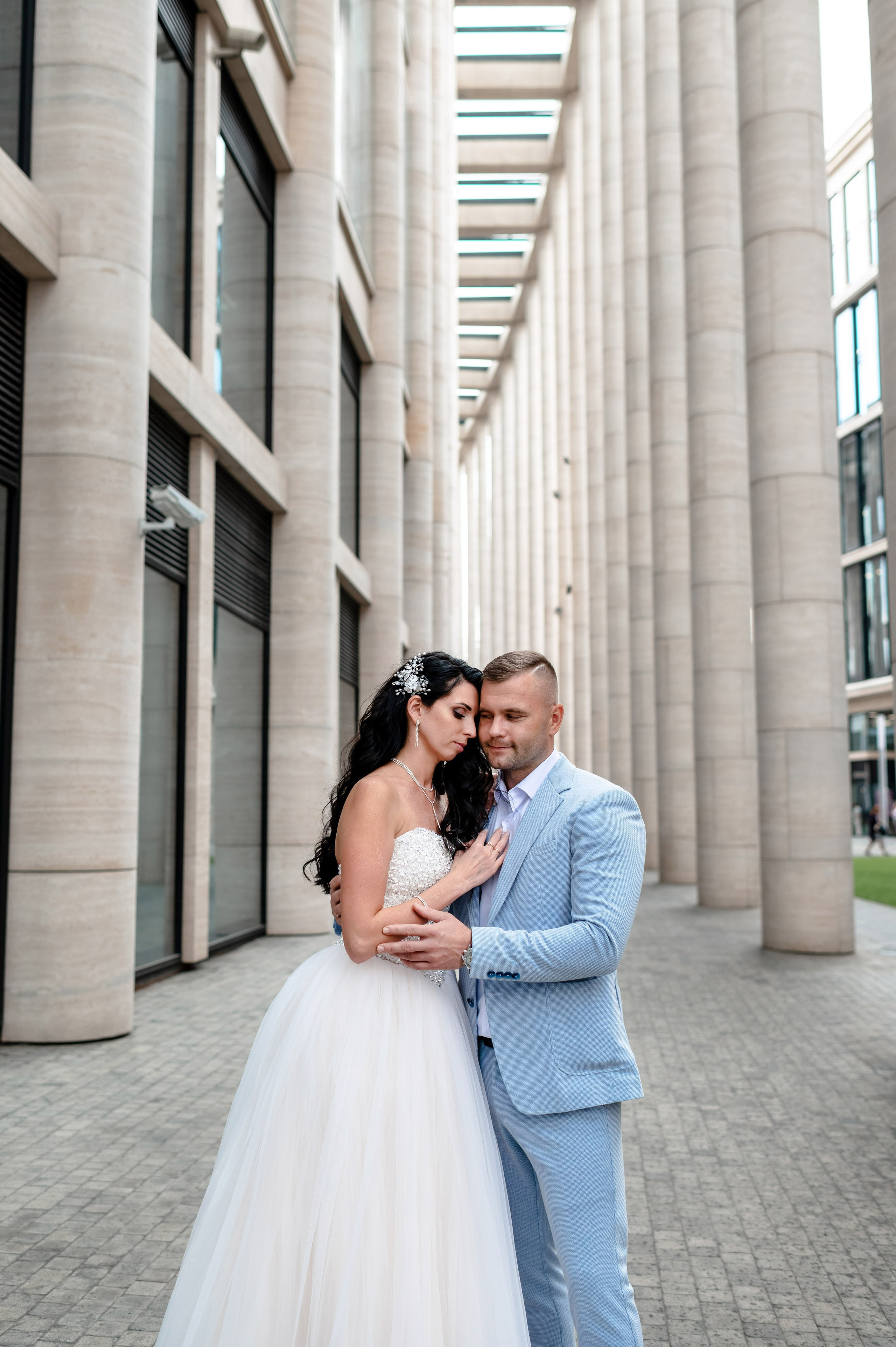 Елена и Илья (фотосессия у городской Невской Ратуши, Исаакиевская площадь). Портретный, семейный и свадебный фотограф в Санкт-Петербурге и в Пушкине Ширяев Денис