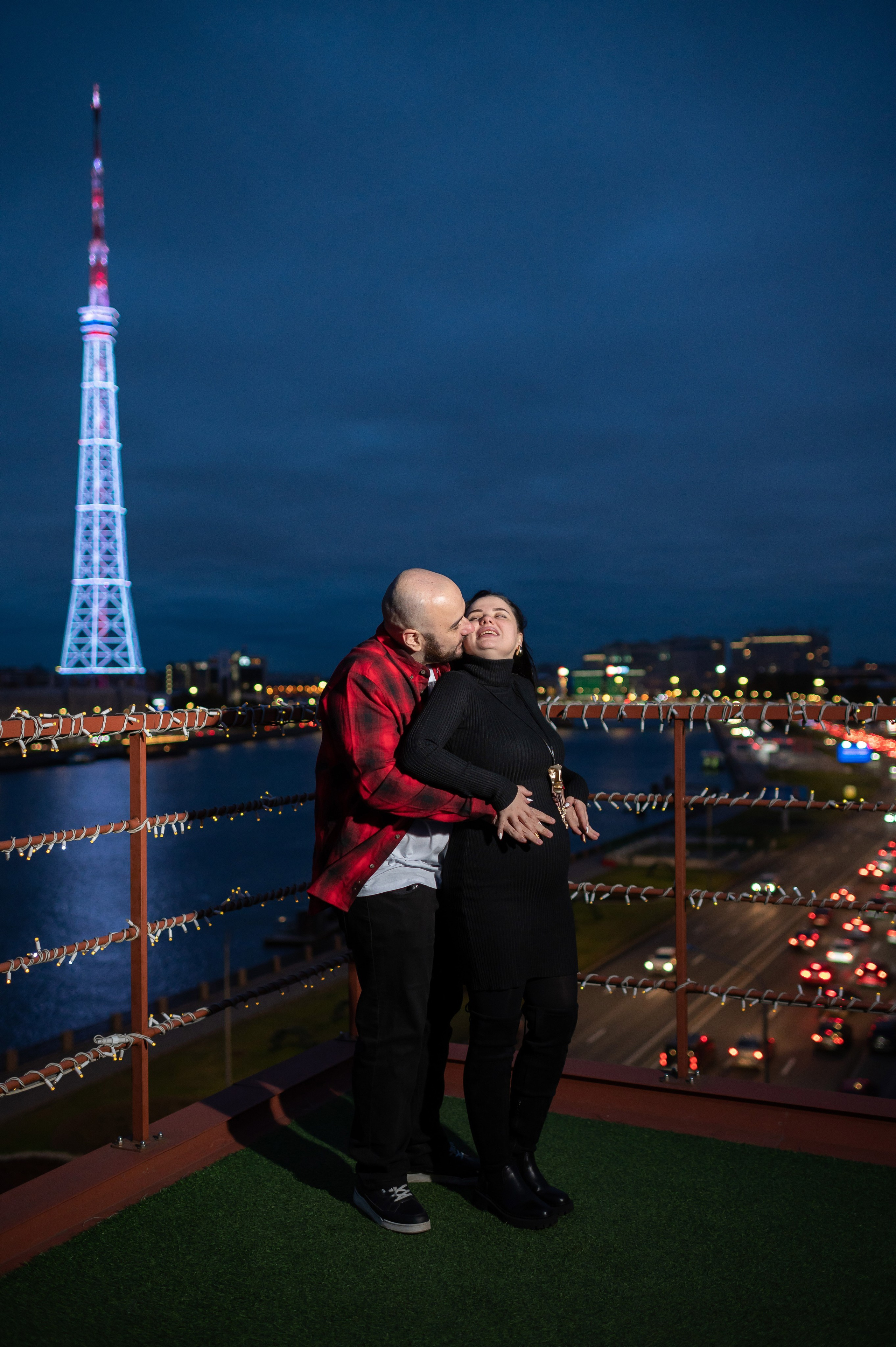 Гендер-пати на крыше Питера. Портретный, семейный и свадебный фотограф в Санкт-Петербурге и в Пушкине Ширяев Денис