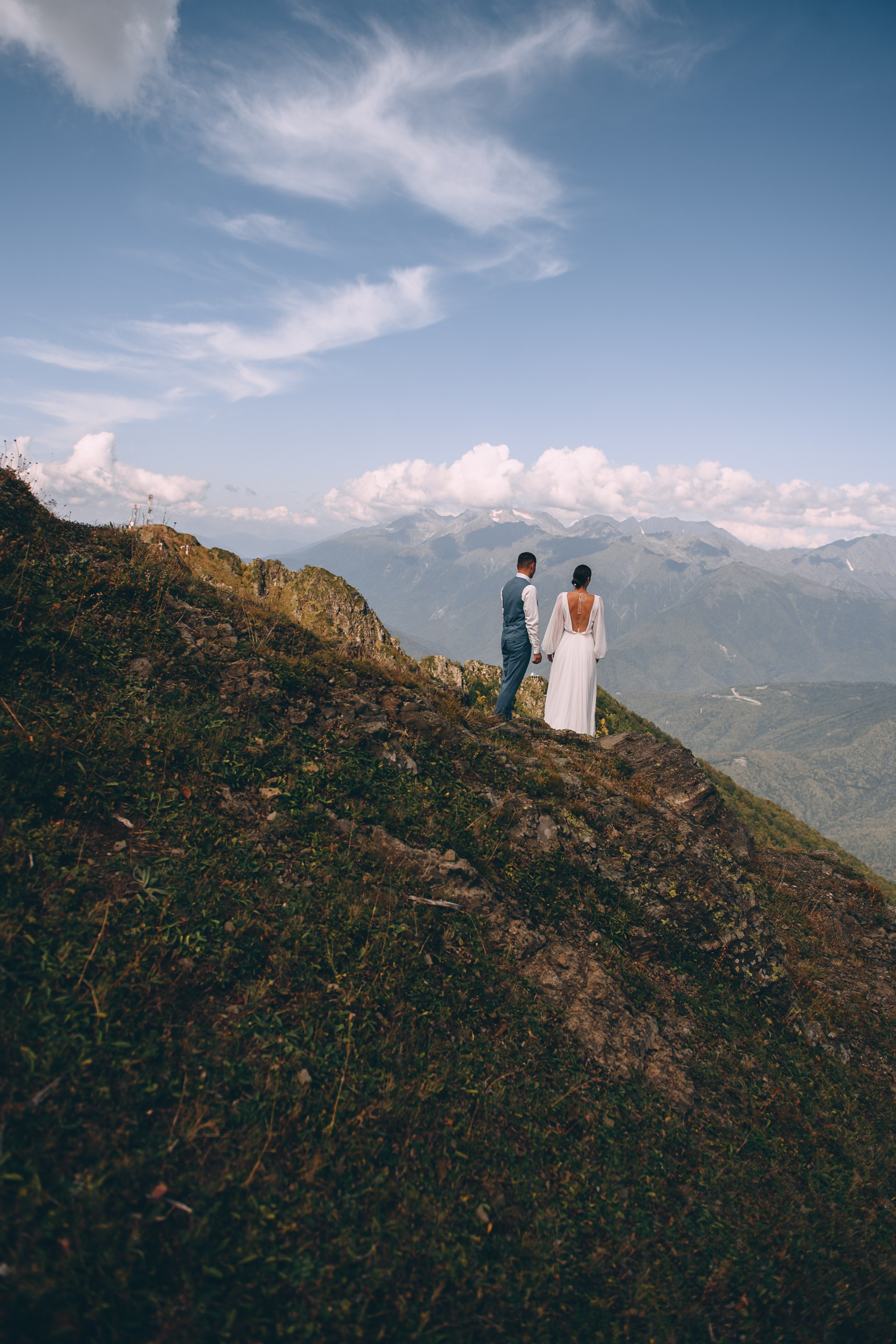 Выше облаков. Роза Пик 2320 м. Свадебный и семейный фотограф София Невская