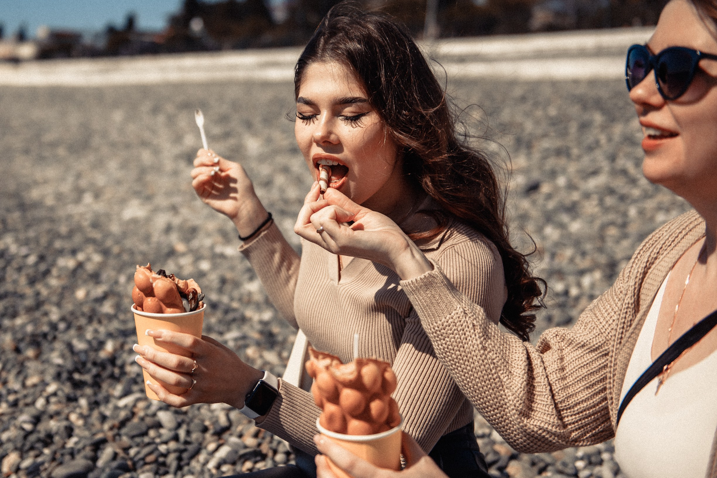 Мама и дочка, море для двоих. Свадебный и семейный фотограф София Невская