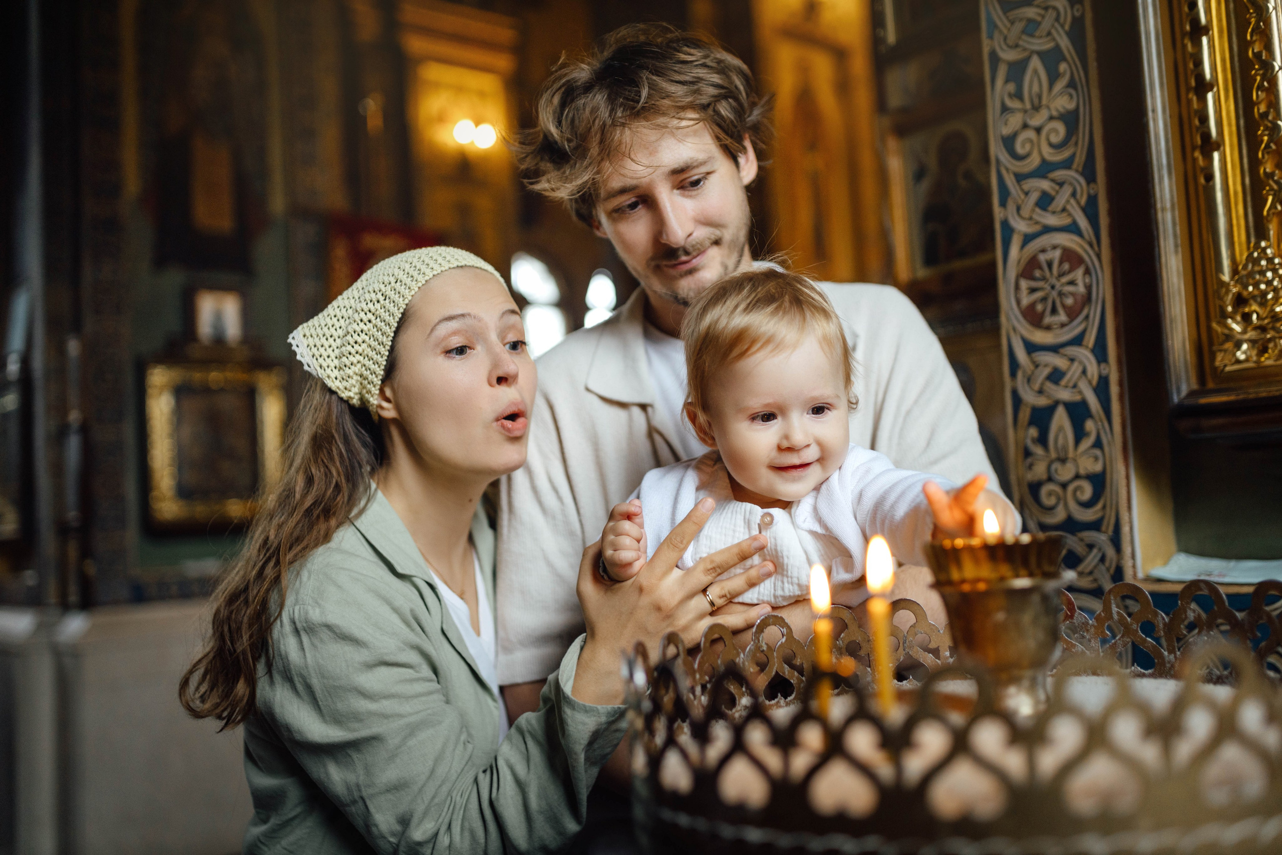 Крещение Льва, храм Марии Магдалины, август 25