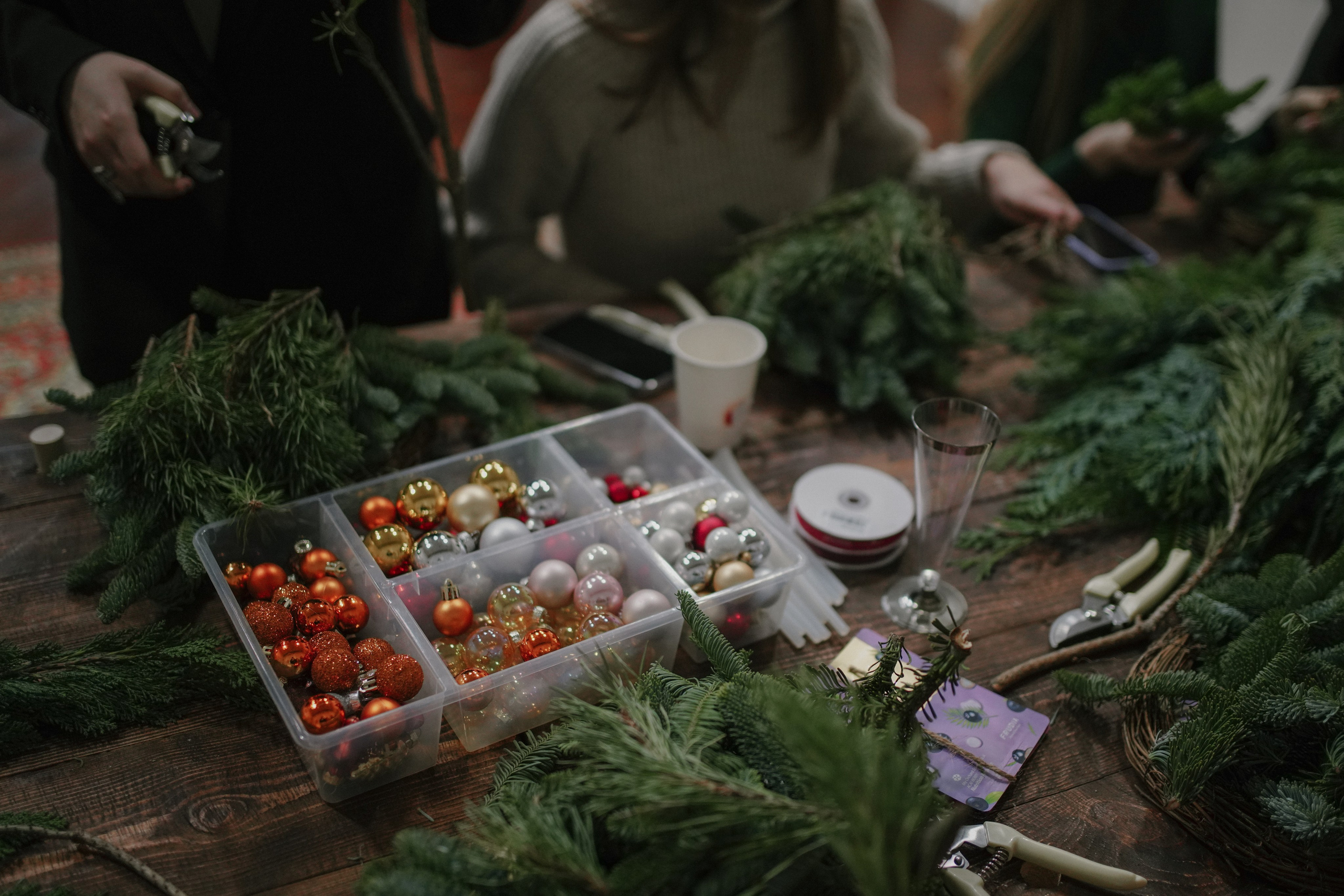 Новогодний мастер-класс. Свадебный фотограф Москва, Санкт-Петербург