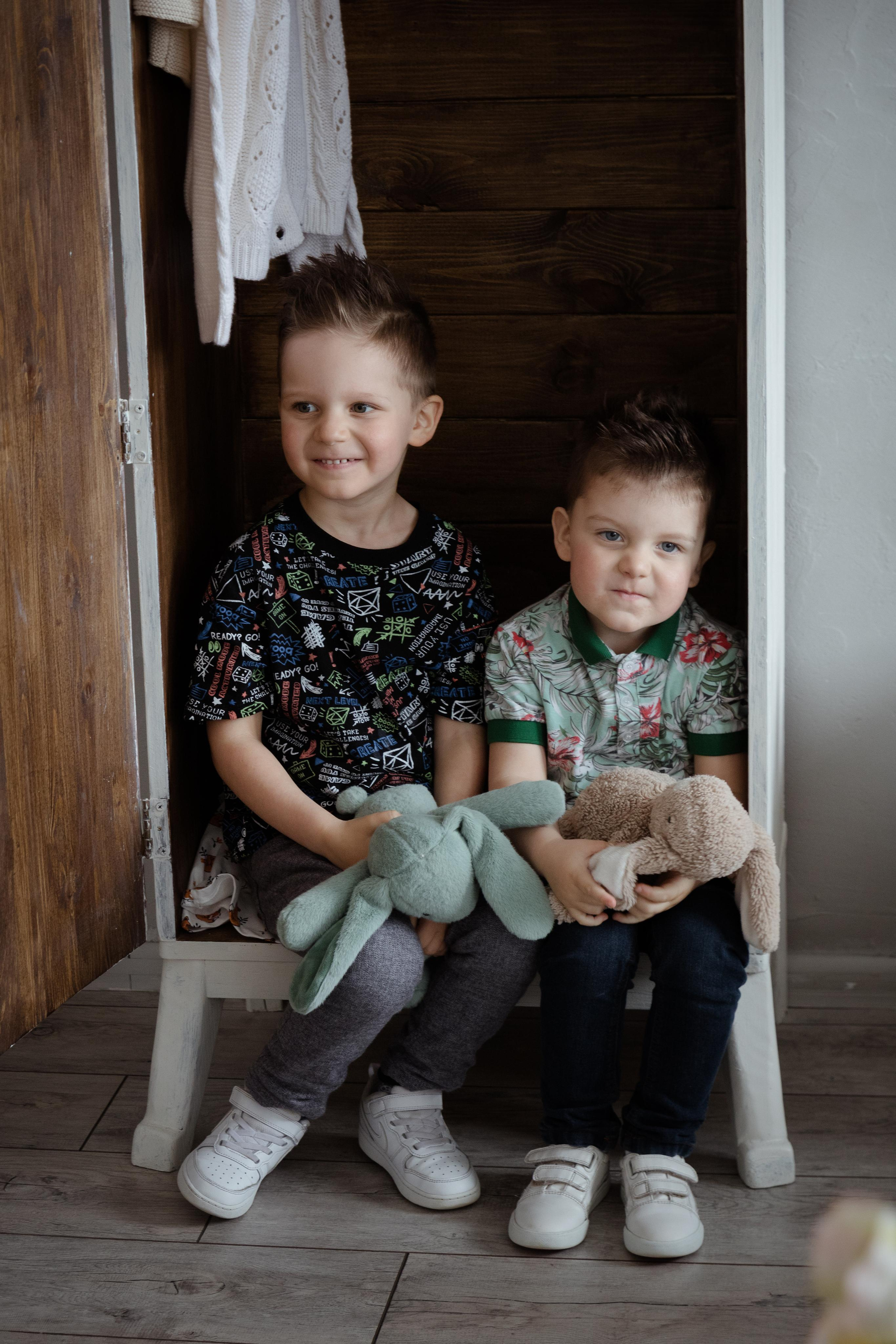 Маргарита, Олег, Радион и Ромка. Фотограф Солигорск