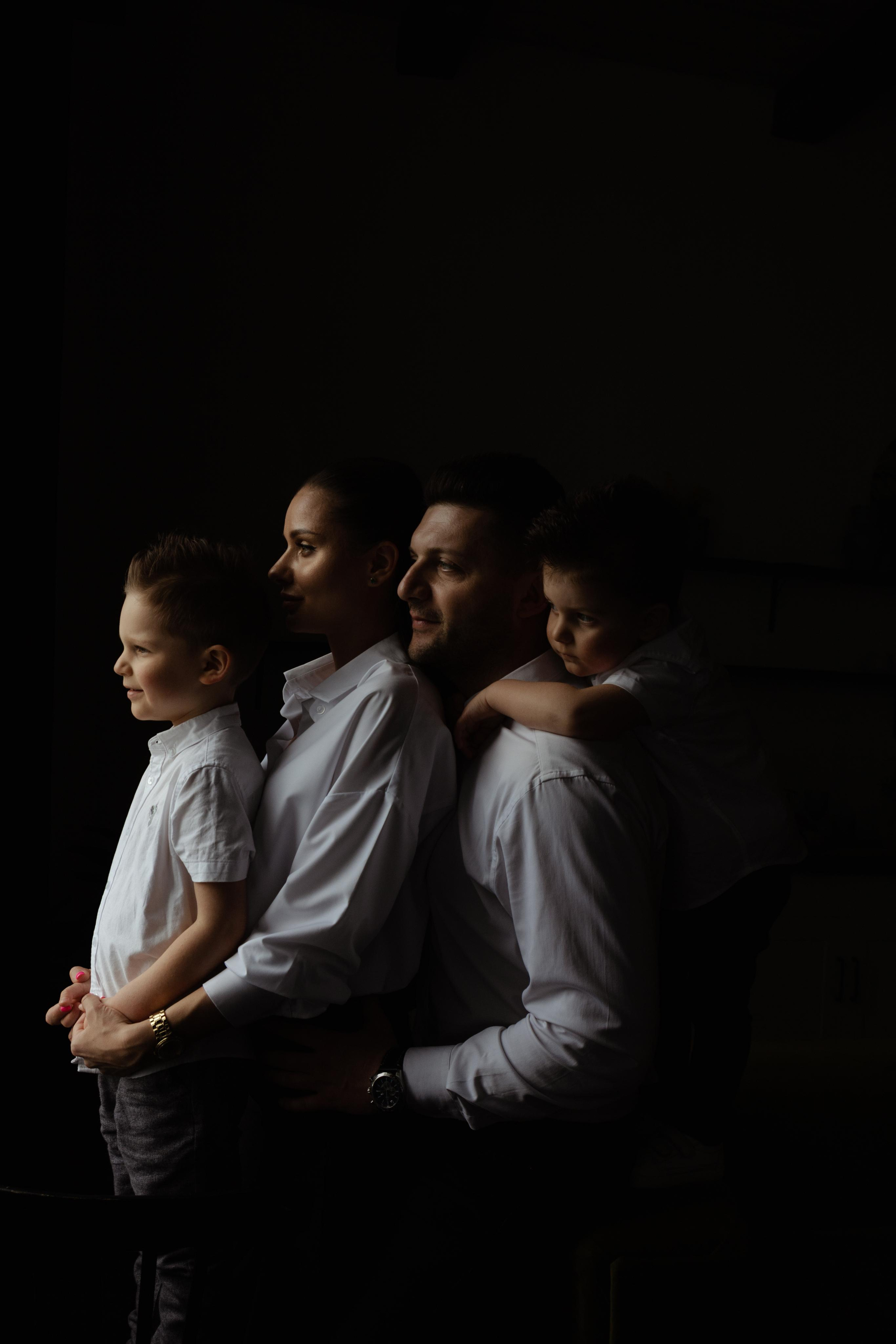 Маргарита, Олег, Радион и Ромка. Фотограф Солигорск