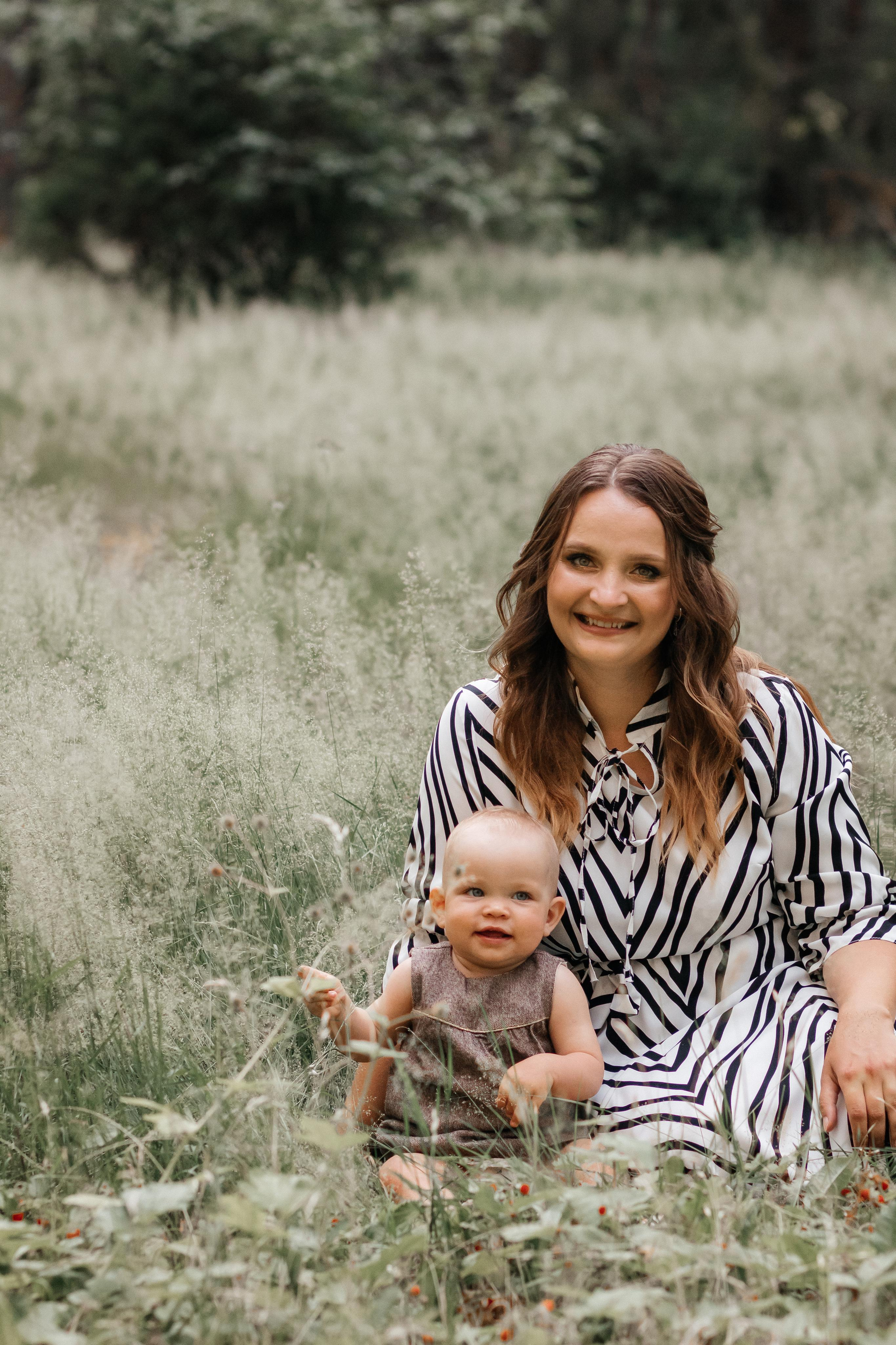 Виктория, мама Мария и папа Александр. Фотограф Солигорск