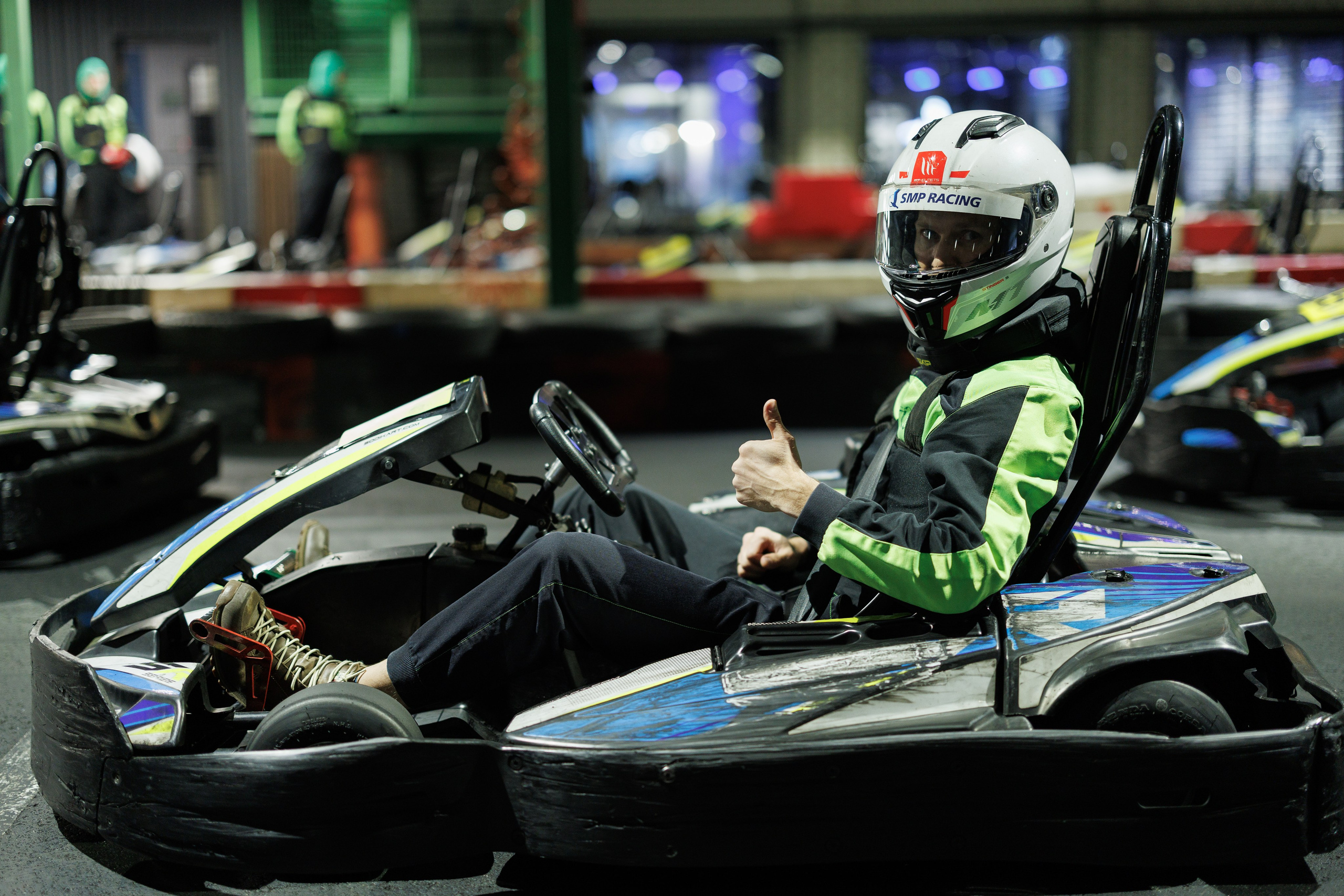 Turba karting hall — корпоративные соревнования. Контент для бизнеса в Екатеринбурге Полдень Медиа