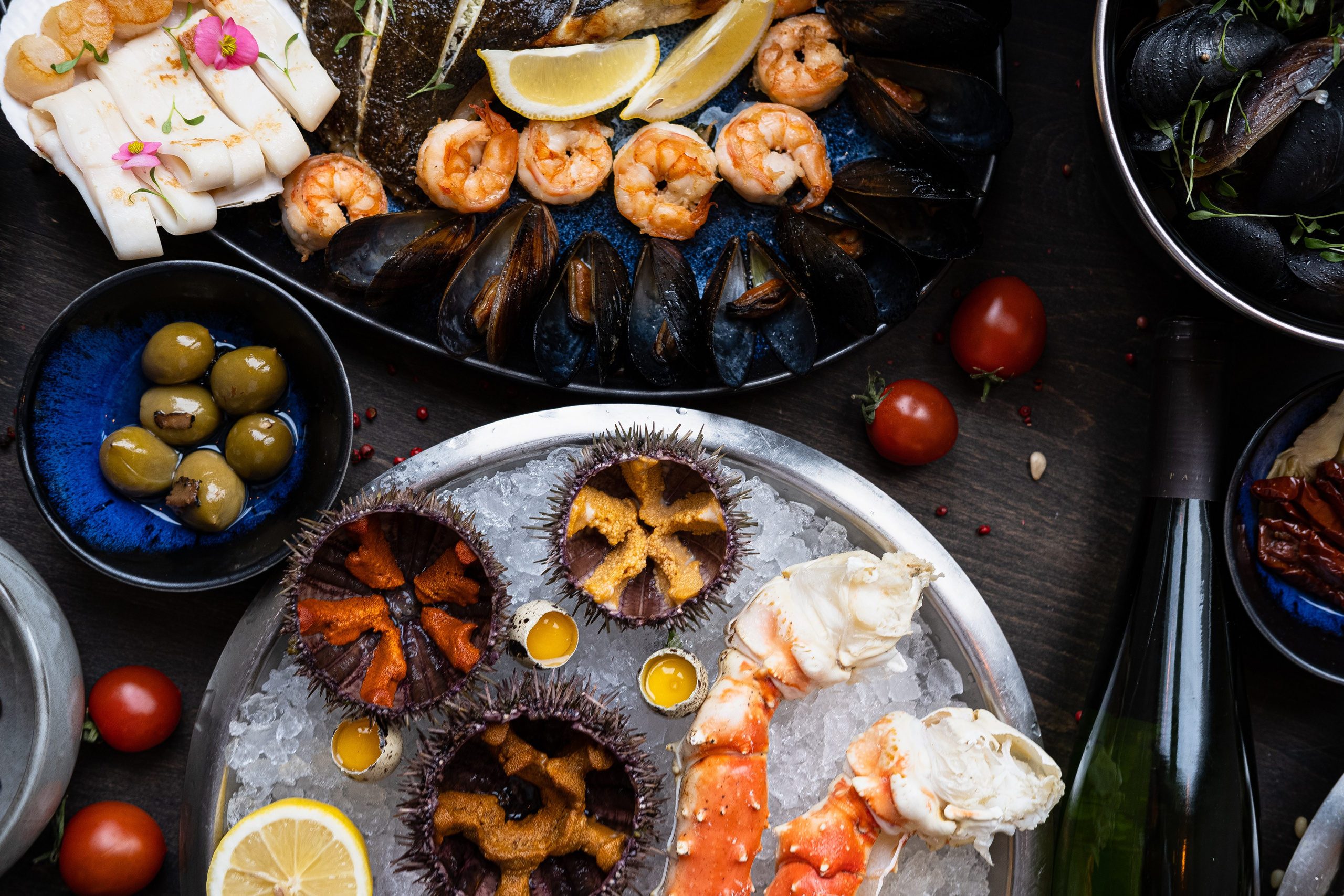 La Perla Seafood Bar. Главная