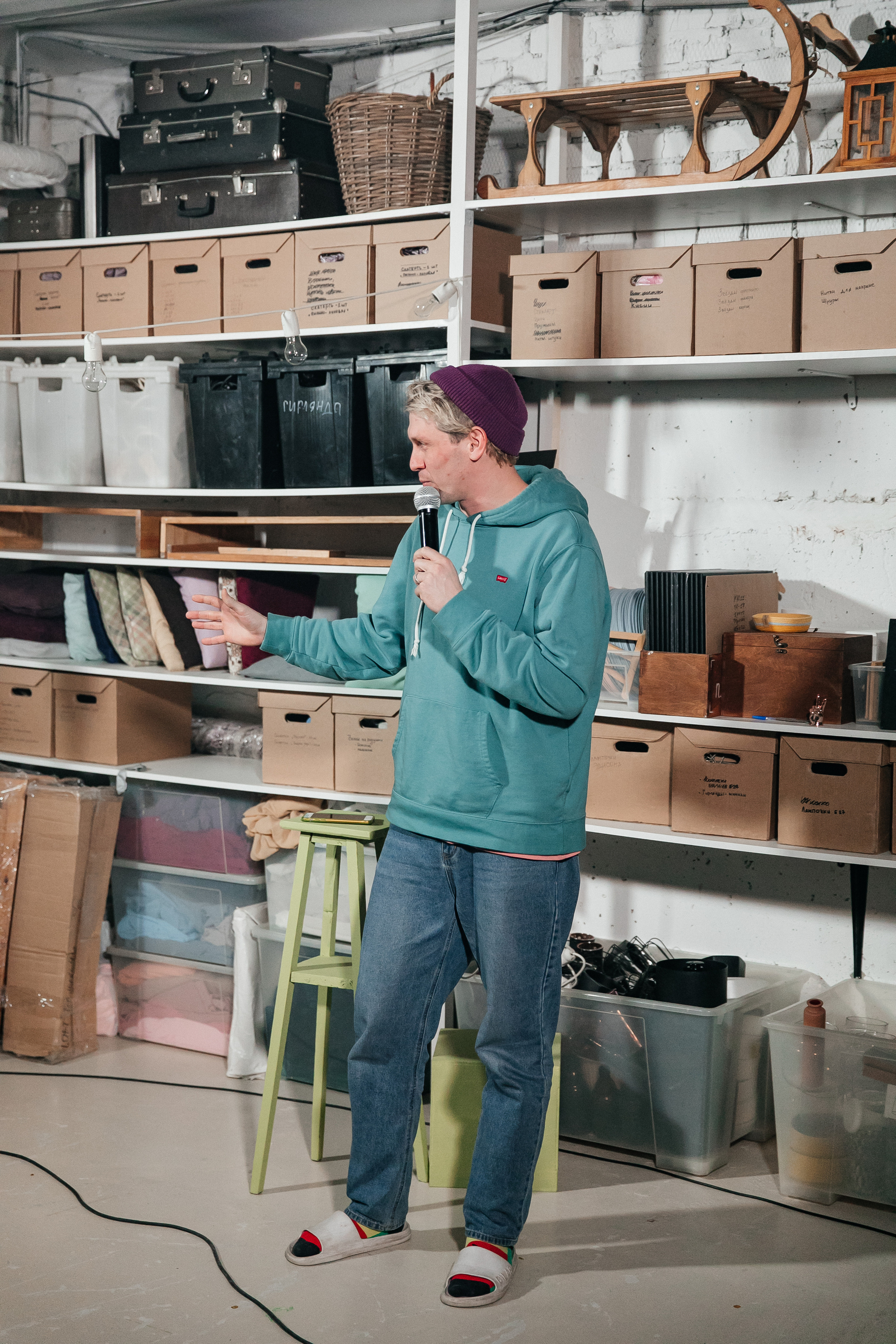 Открытый микрофон в Пространстве «Кудри и цветы». Душевный фотограф Ваших самых ярких событий Марина Погребняк