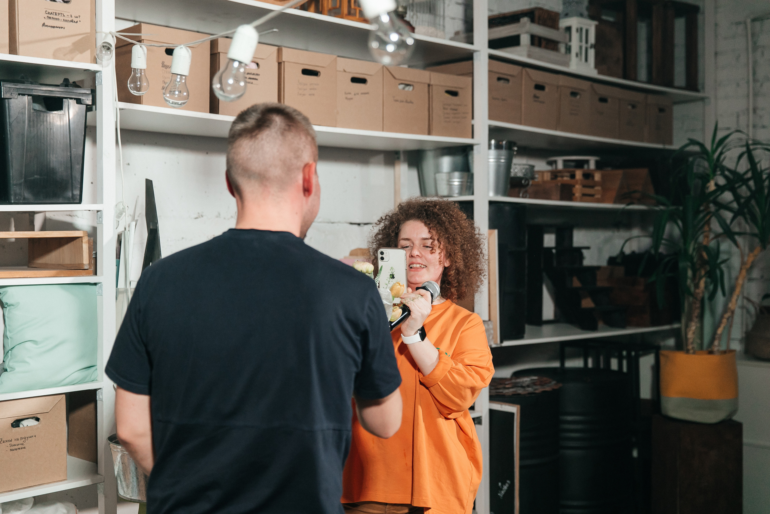 Открытый микрофон в Пространстве «Кудри и цветы». Душевный фотограф Ваших самых ярких событий Марина Погребняк