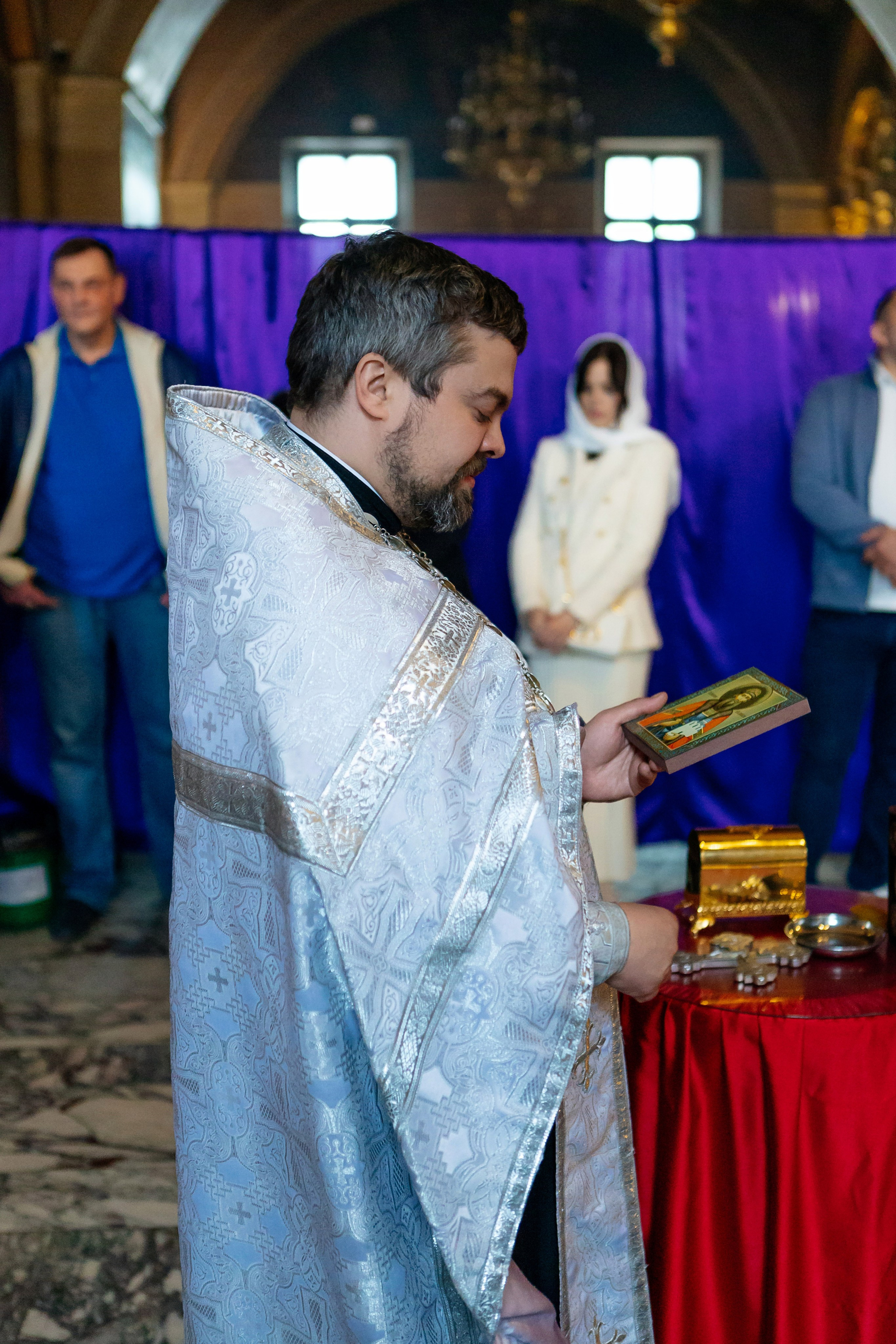 Крещение Даниила. Семейный и детский фотограф в Москве Александра Мак