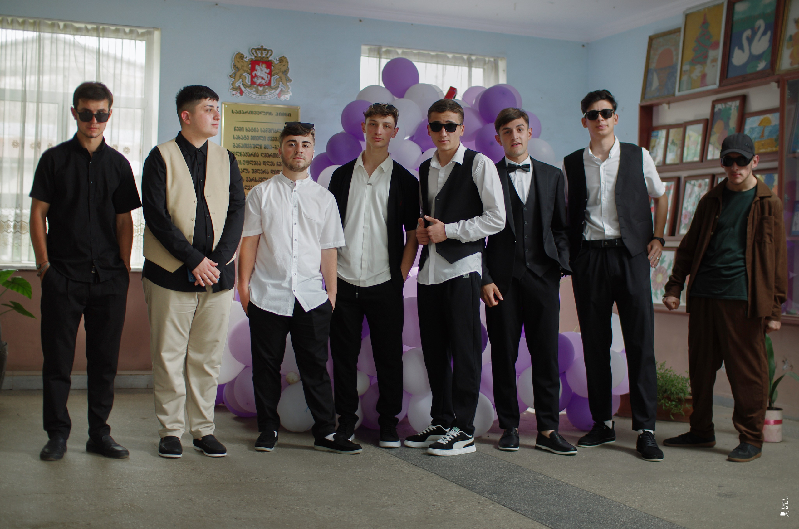 Чало Диди школа. Портретный фотограф Денис Милютин