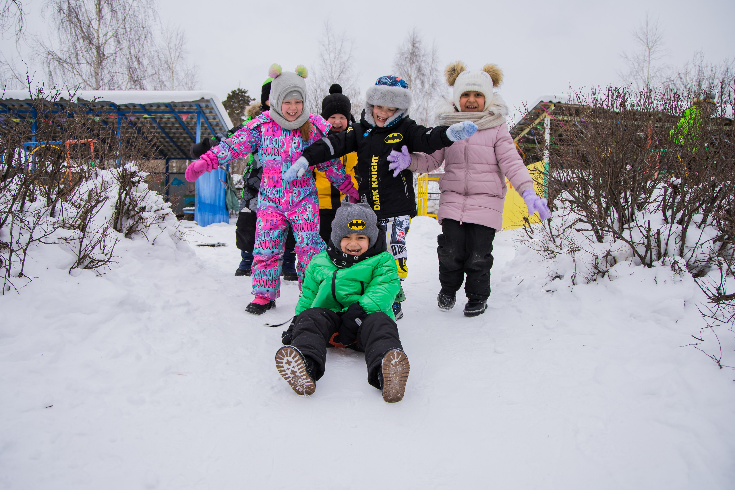 Зима. Детский сад